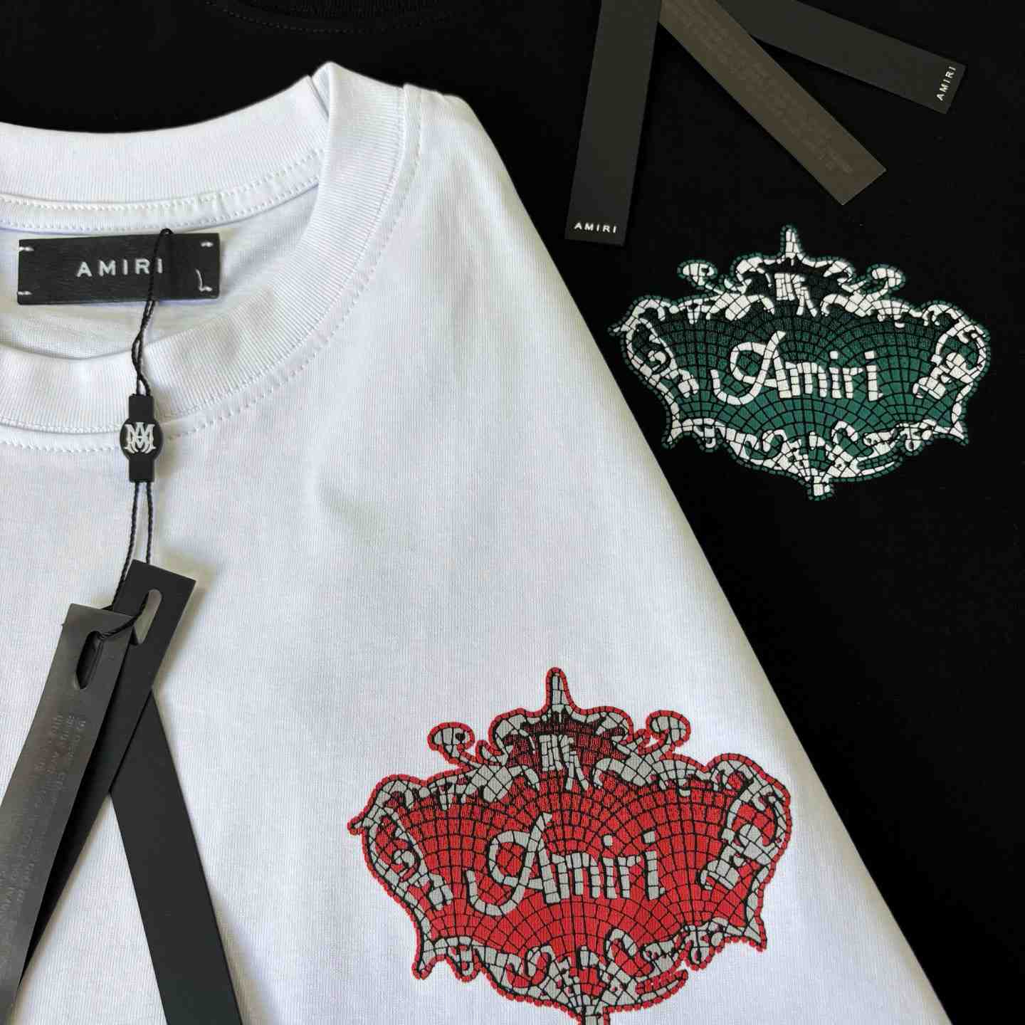 Amiri  Chateau Crest Oversized T-shirt - FashionPlug