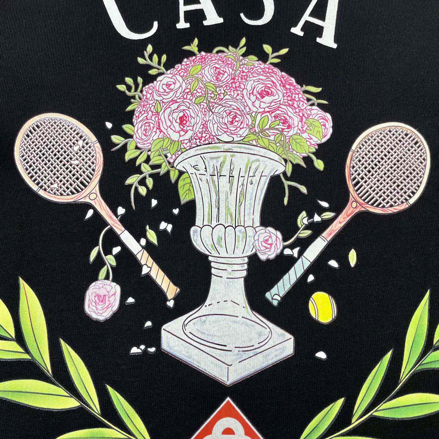 Casablanca Casa Way Short Sleeve T‑Shirt CA5086 - FashionPlug