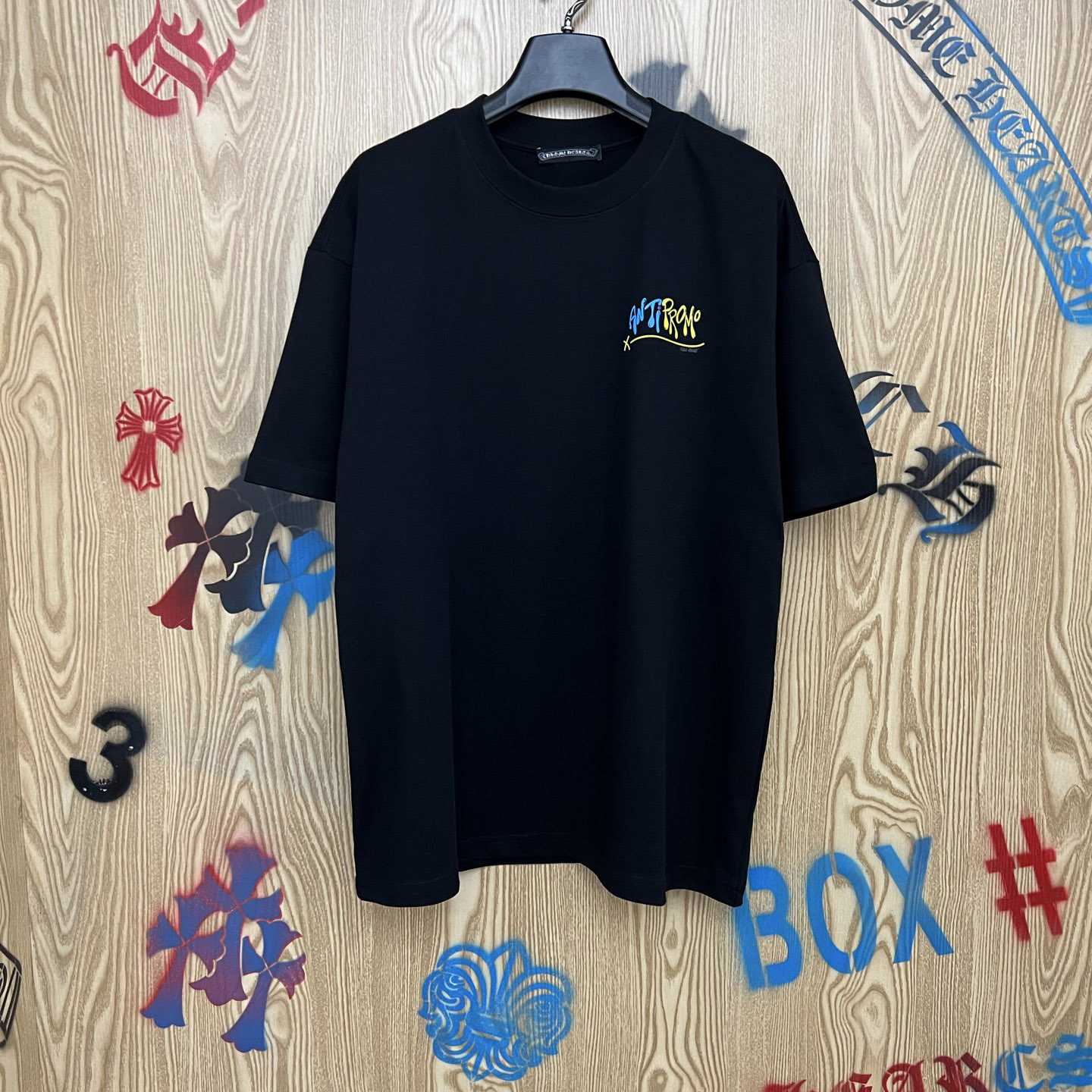 Chrome Hearts Matty Boy Anti Promo Black Tee - FashionPlug