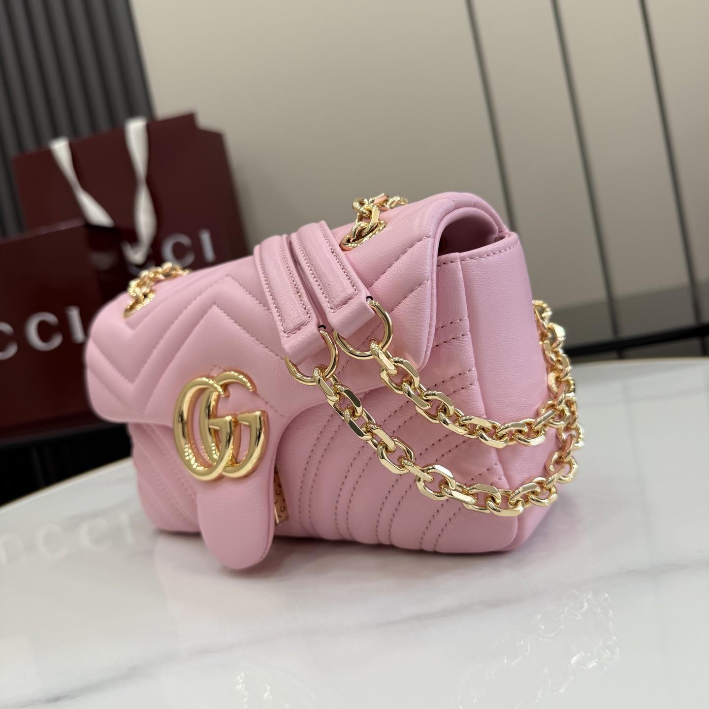 Gucci GG Marmont Small Shoulder Bag - FashionPlug