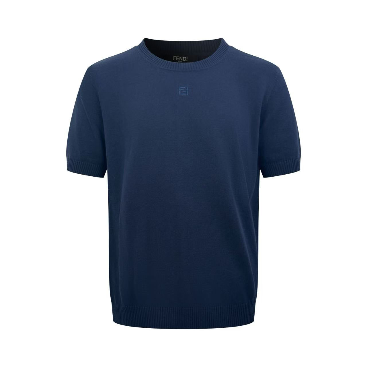 Fendi White Cotton And Cashmere Jumper - FashionPlug