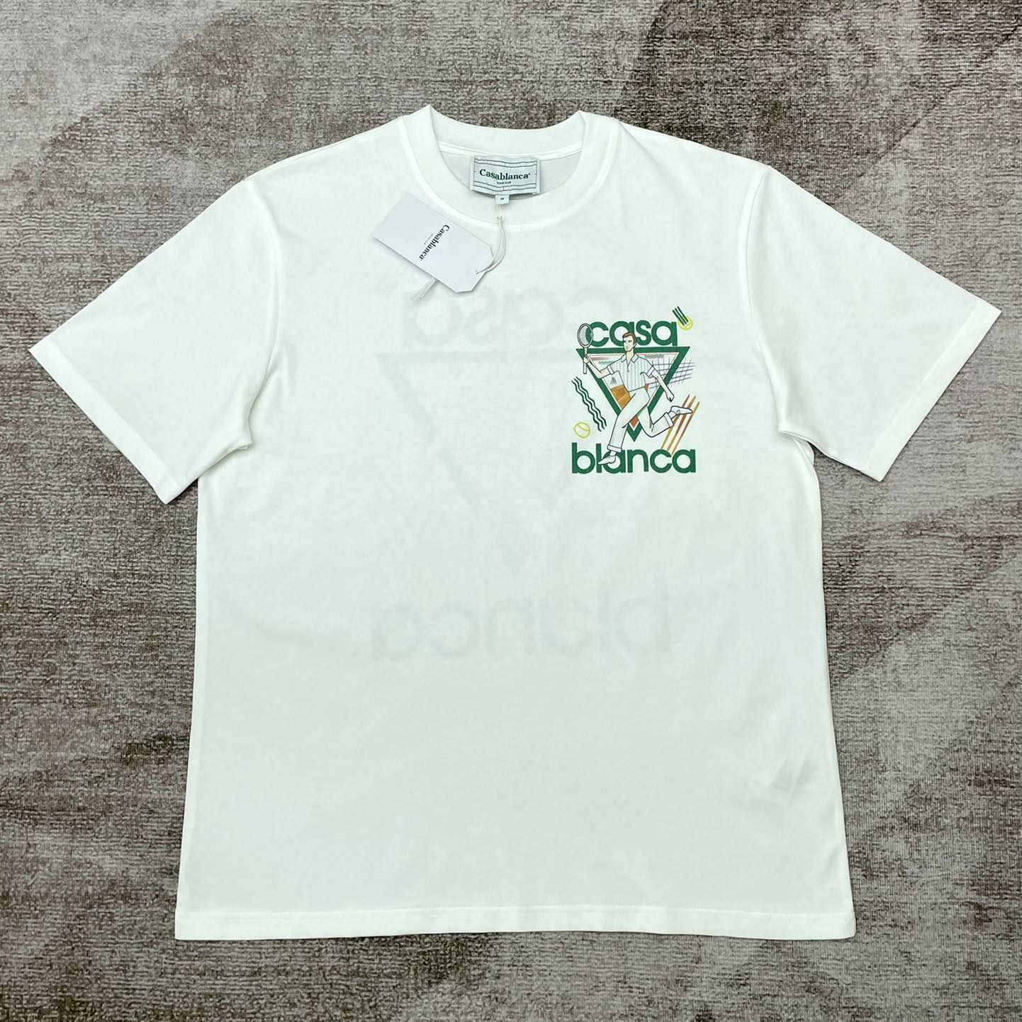 Casablanca Le Jeu Short Sleeve T‑Shirt C750 - FashionPlug