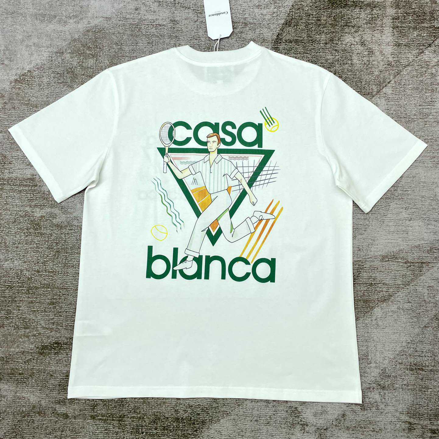 Casablanca Le Jeu Short Sleeve T‑Shirt C750 - FashionPlug