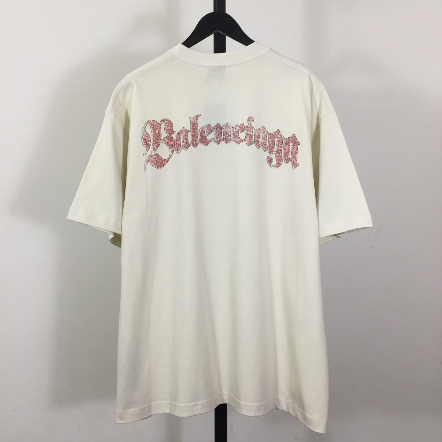 Balenciaga Medium Fit T-Shirt 'Dirty White' - FashionPlug