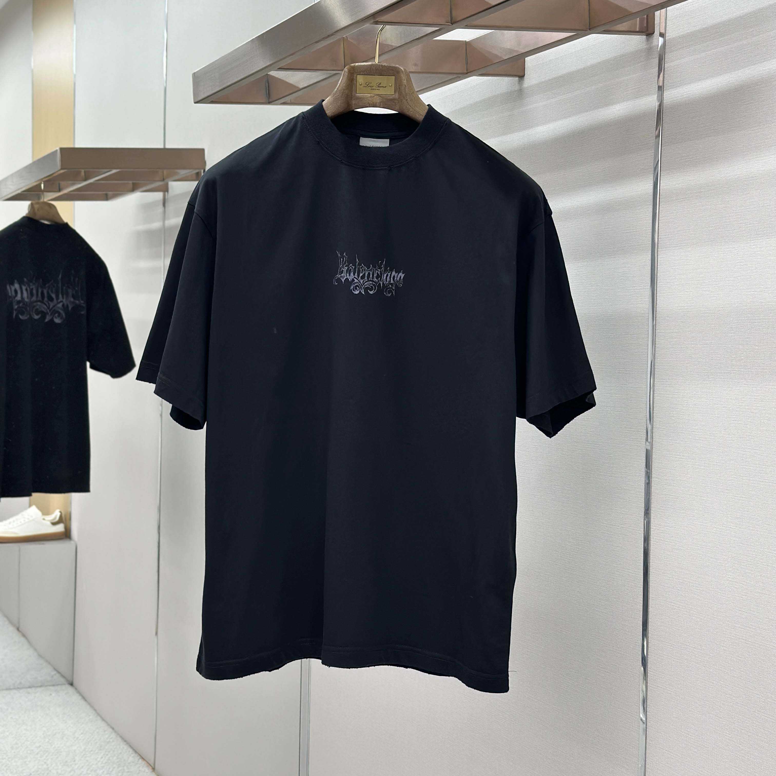 Balenciaga Sketchy Medium Fit T-Shirt - FashionPlug