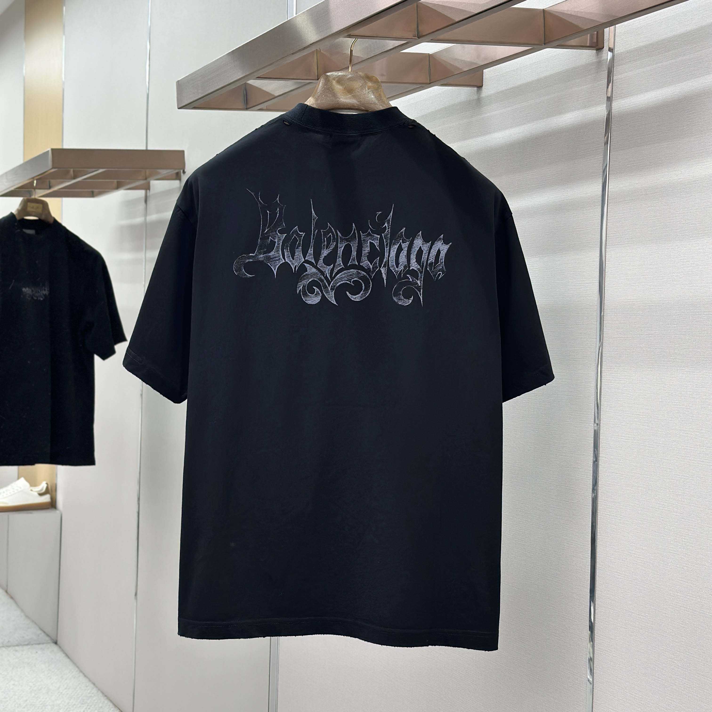 Balenciaga Sketchy Medium Fit T-Shirt - FashionPlug