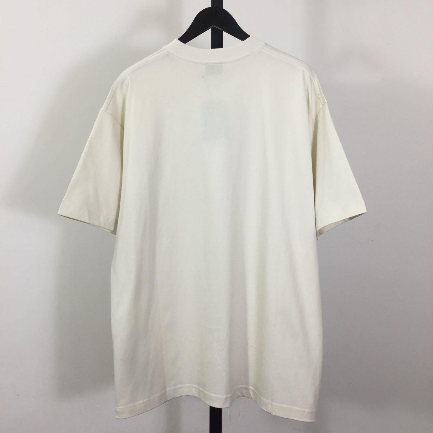 Balenciaga Washed Crayon Loop Medium Fit T‑shirt In Cotton - FashionPlug
