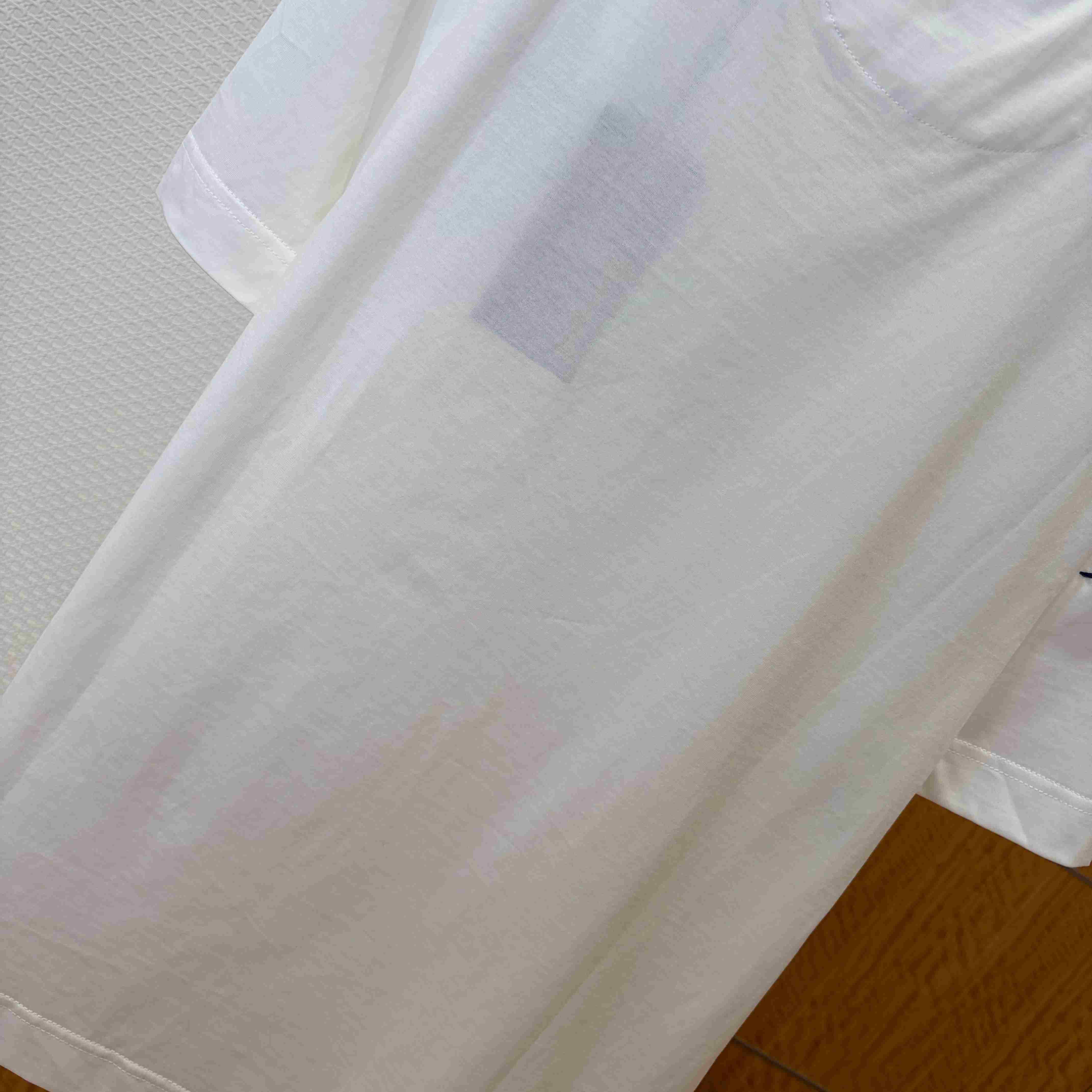 Fendi White Cotton T-shirt - FashionPlug