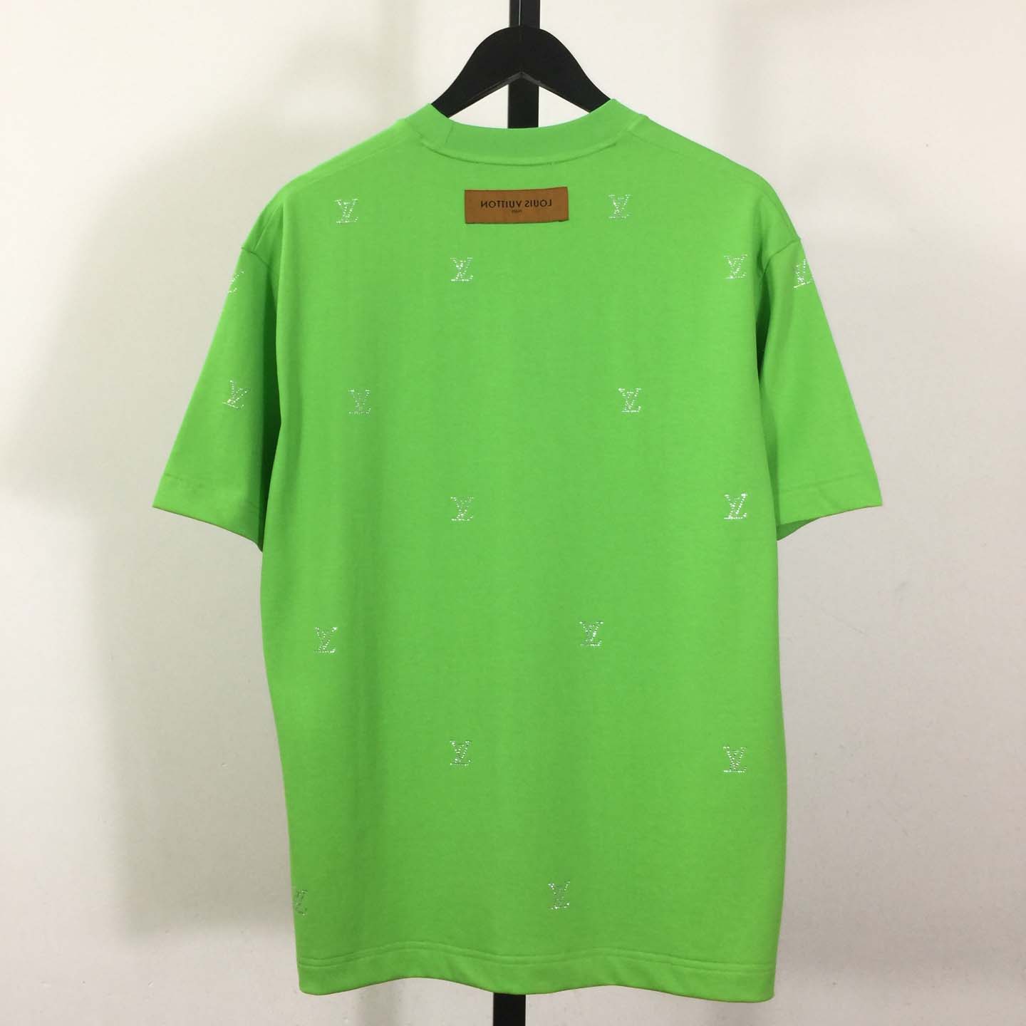 Louis Vuitton Crystal Embellished Cotton T-Shirt  - FashionPlug