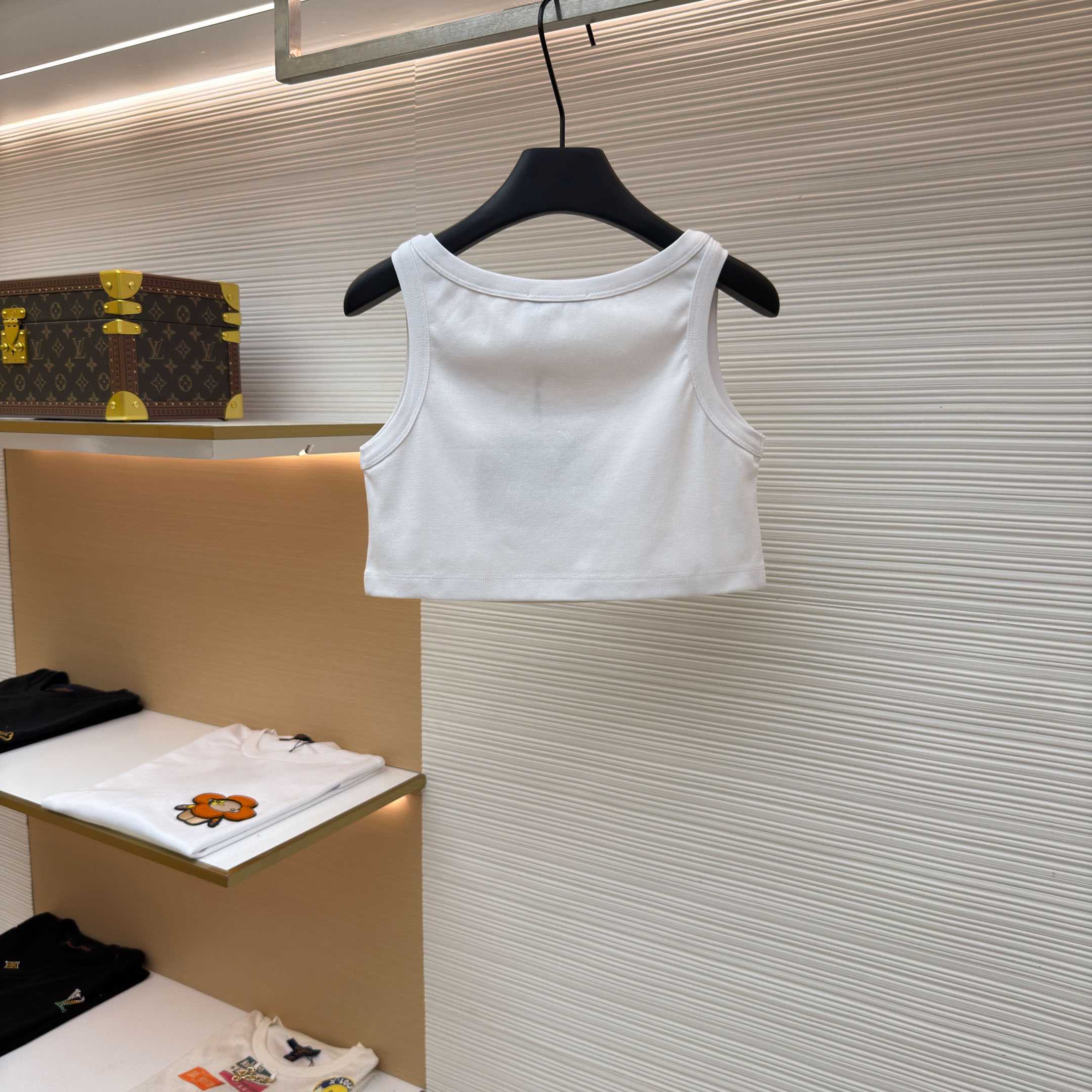 Prada Jersey Cropped Top - FashionPlug
