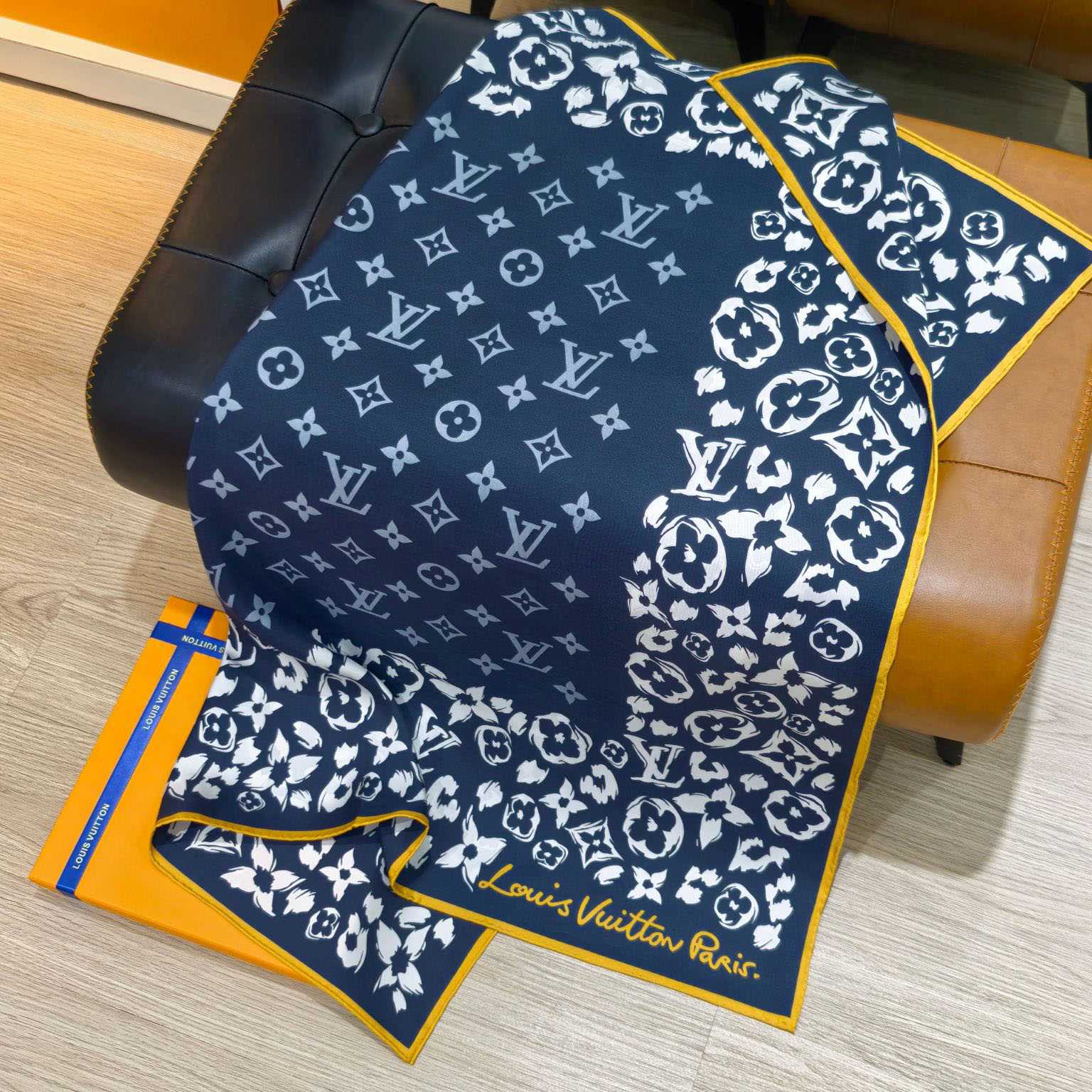 Louis Vuitton LV Safari Square  - FashionPlug