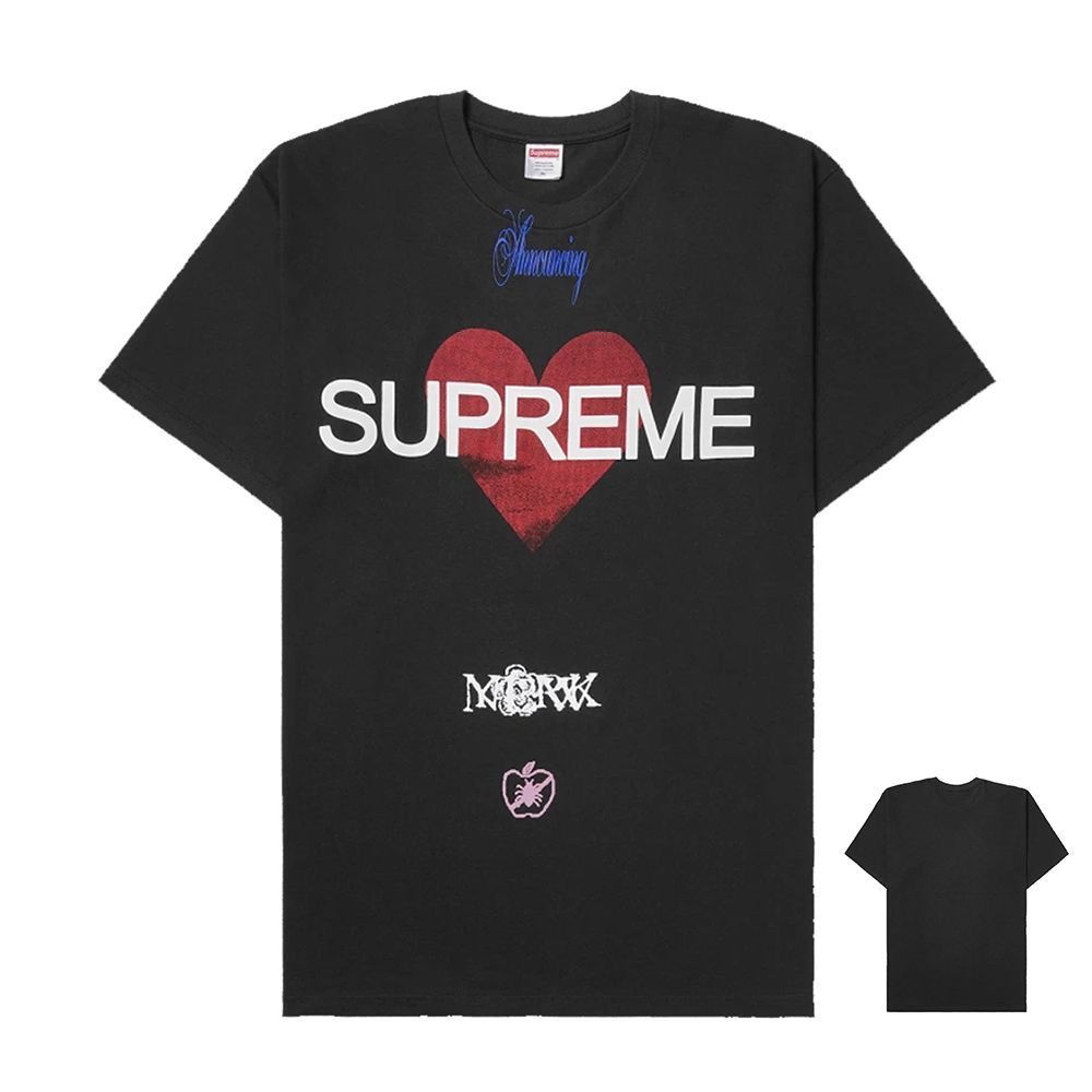 Supreme Announcing Tee 'Black' - FashionPlug