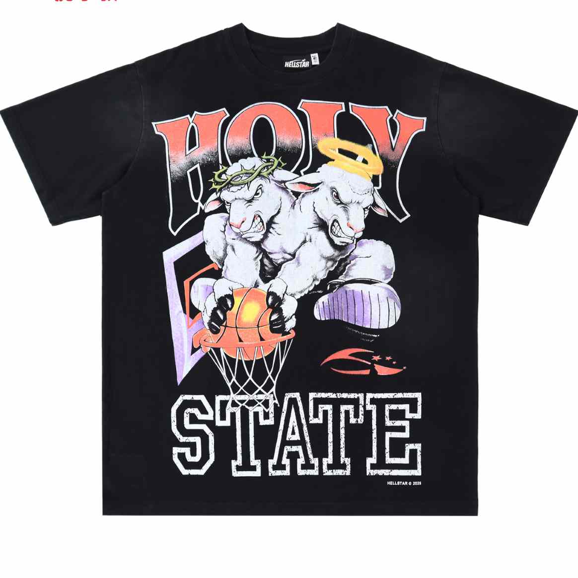 Hellstar 2 Lambs Holy State T-shirt - FashionPlug