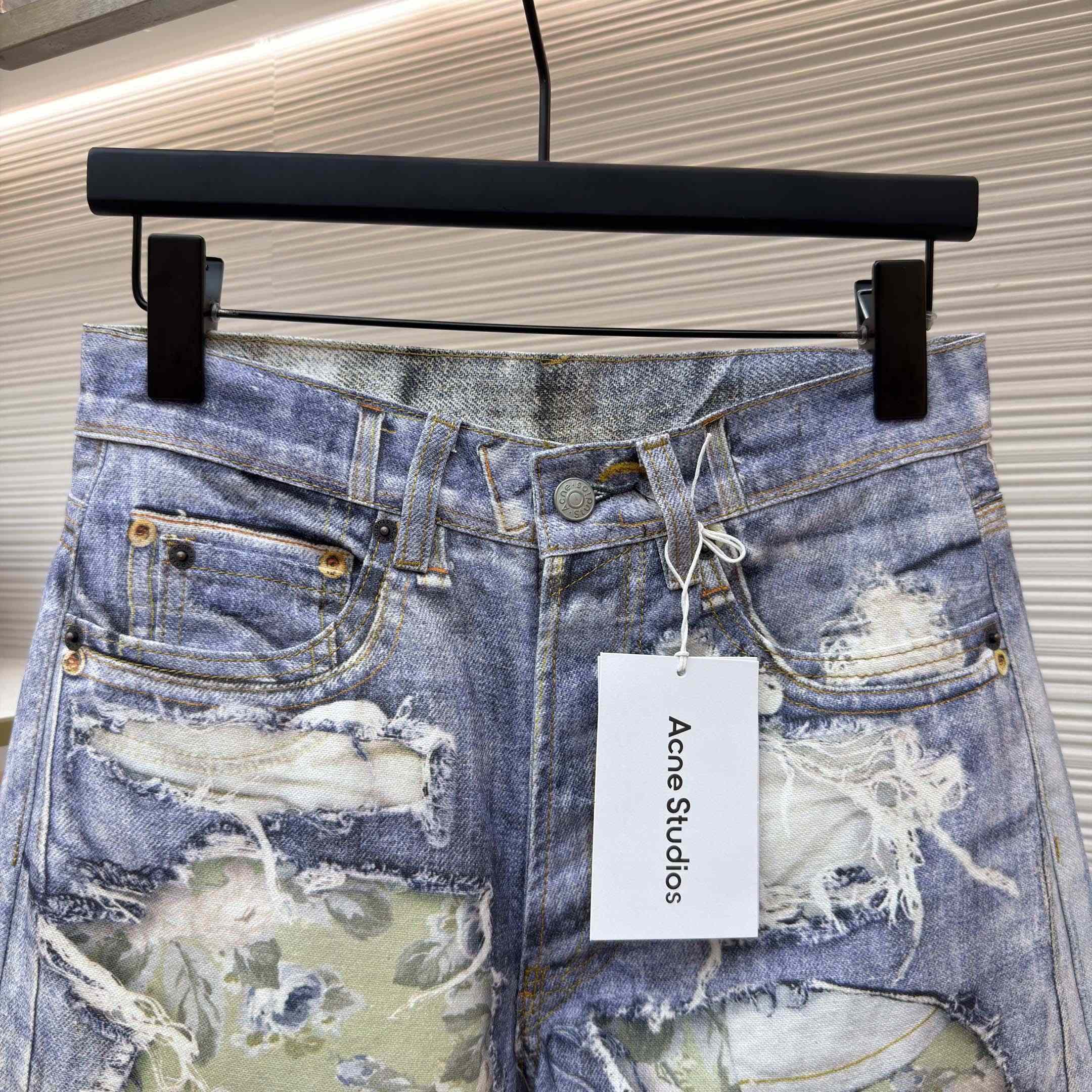 Acne Studios Trompe-l’œil Jeans - 1981 - FashionPlug