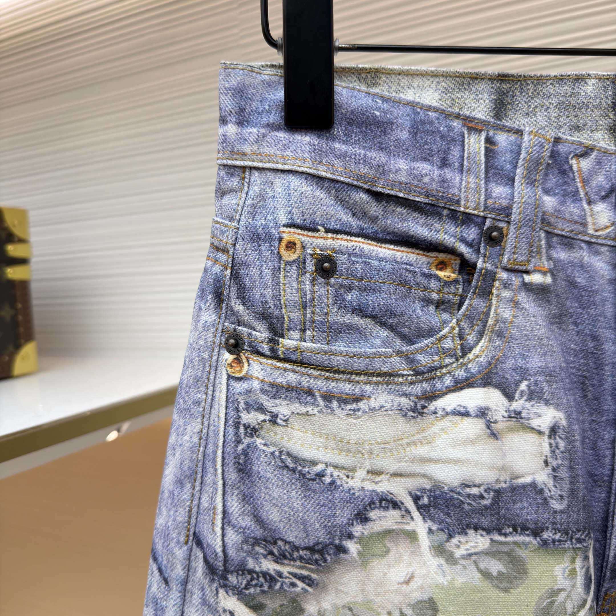 Acne Studios Trompe-l’œil Jeans - 1981 - FashionPlug