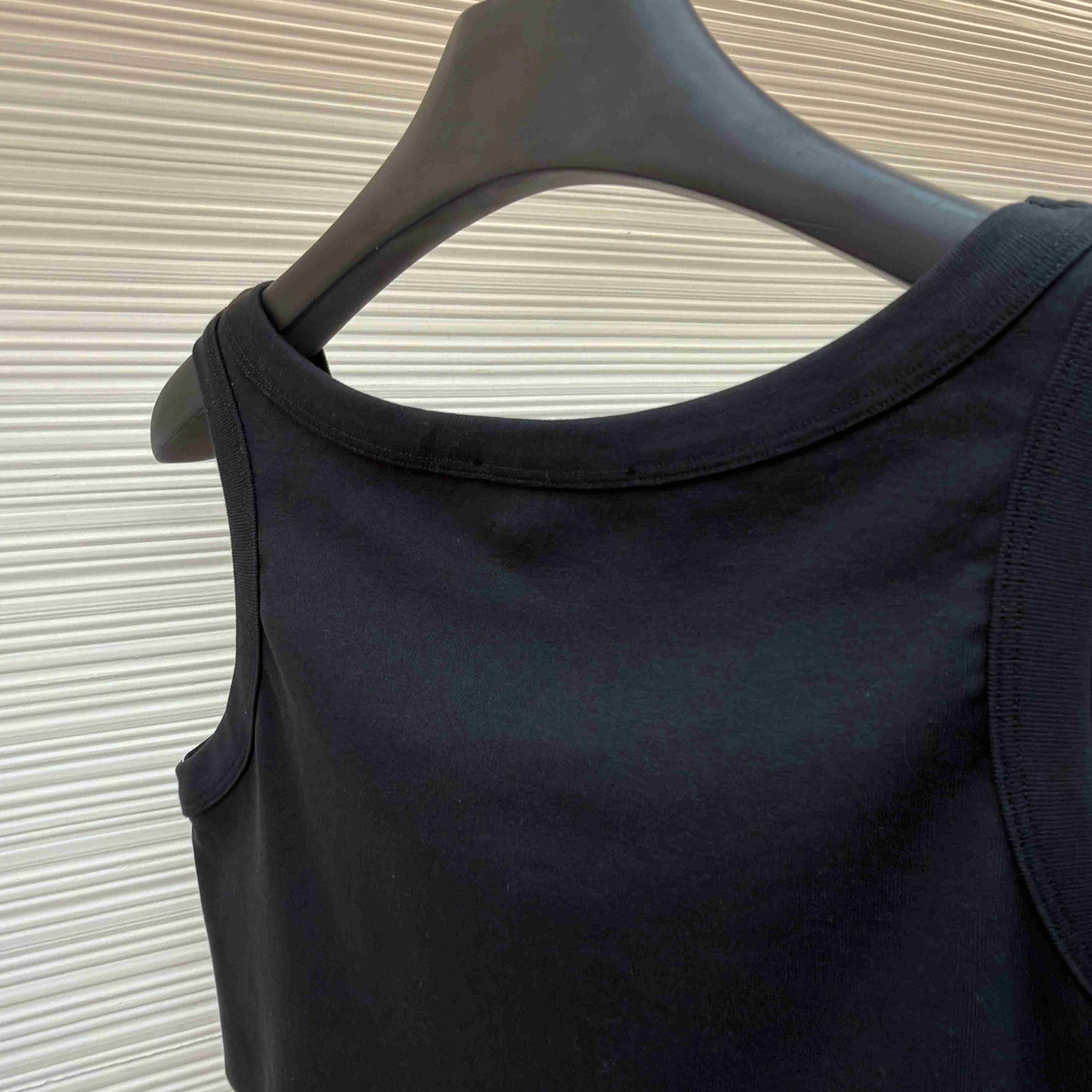 Prada Jersey Cropped Top - FashionPlug