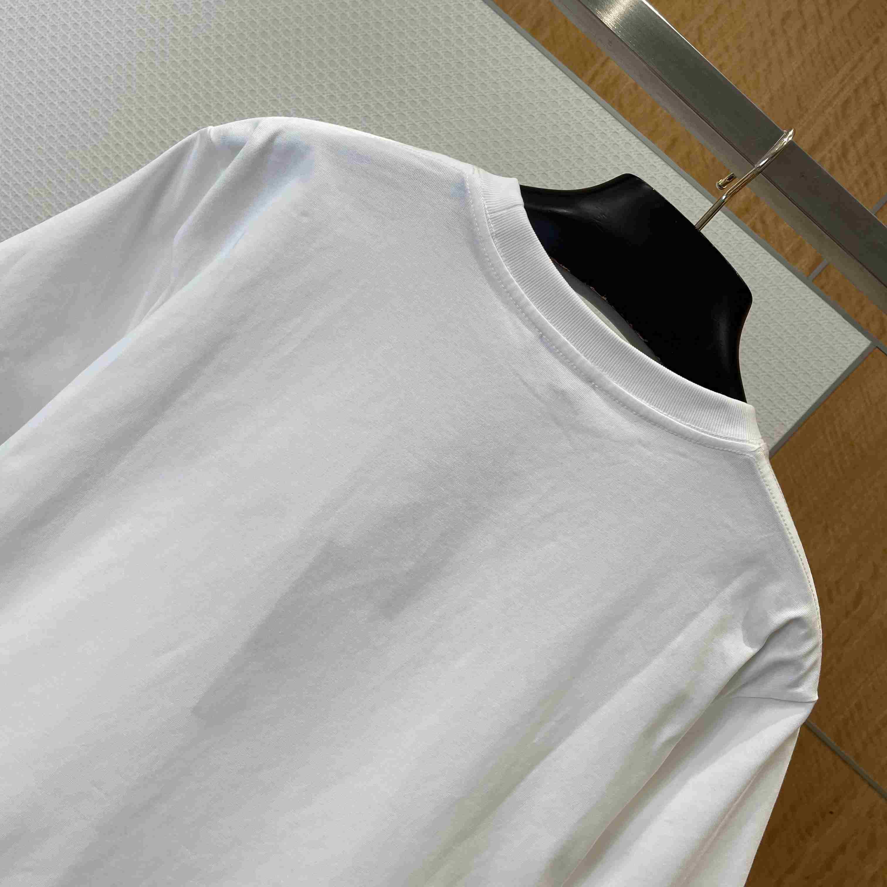 Dior CD Box T-Shirt, Relaxed Fit - FashionPlug