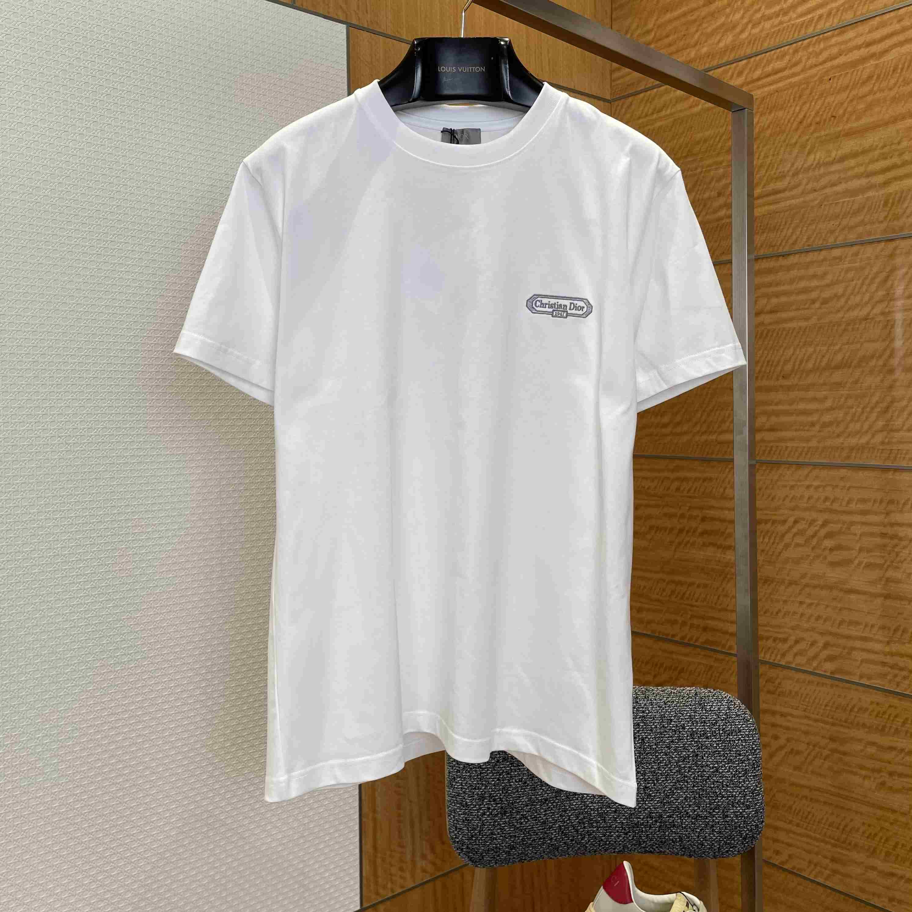 Dior CD Box T-Shirt, Relaxed Fit - FashionPlug