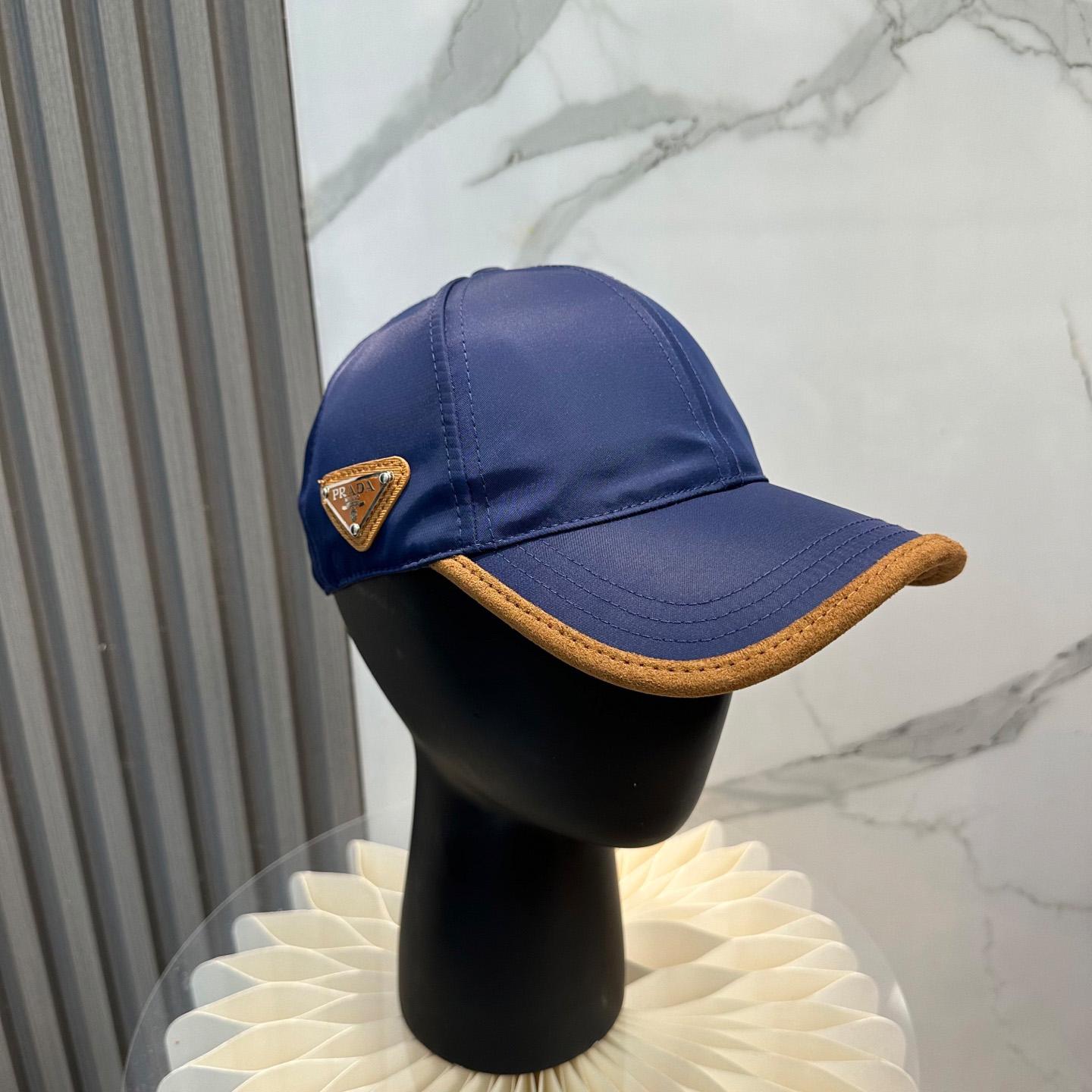 Prada Re-Nylon Baseball Cap - FashionPlug
