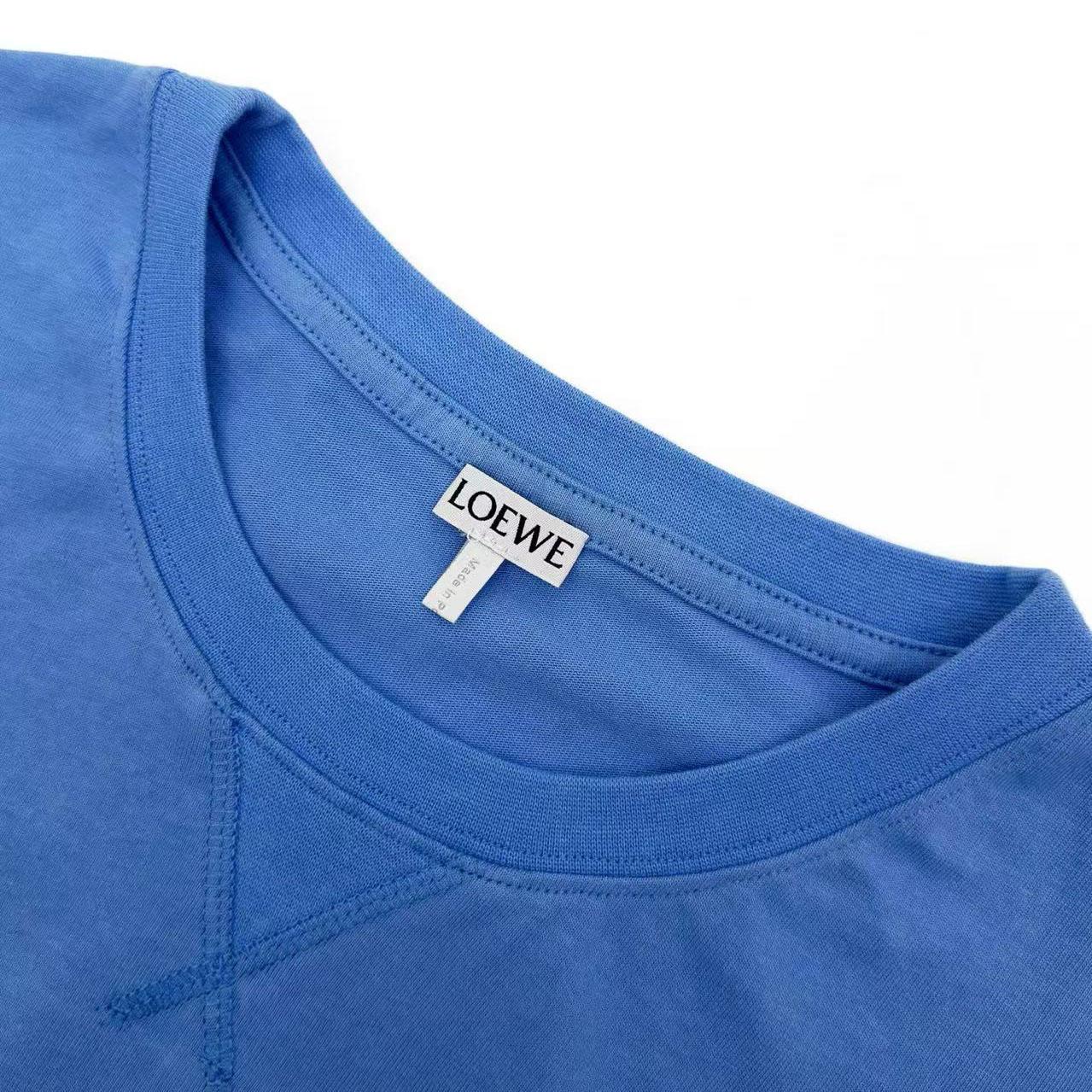 Loewe Loose Fit T-shirt In Cotton - FashionPlug