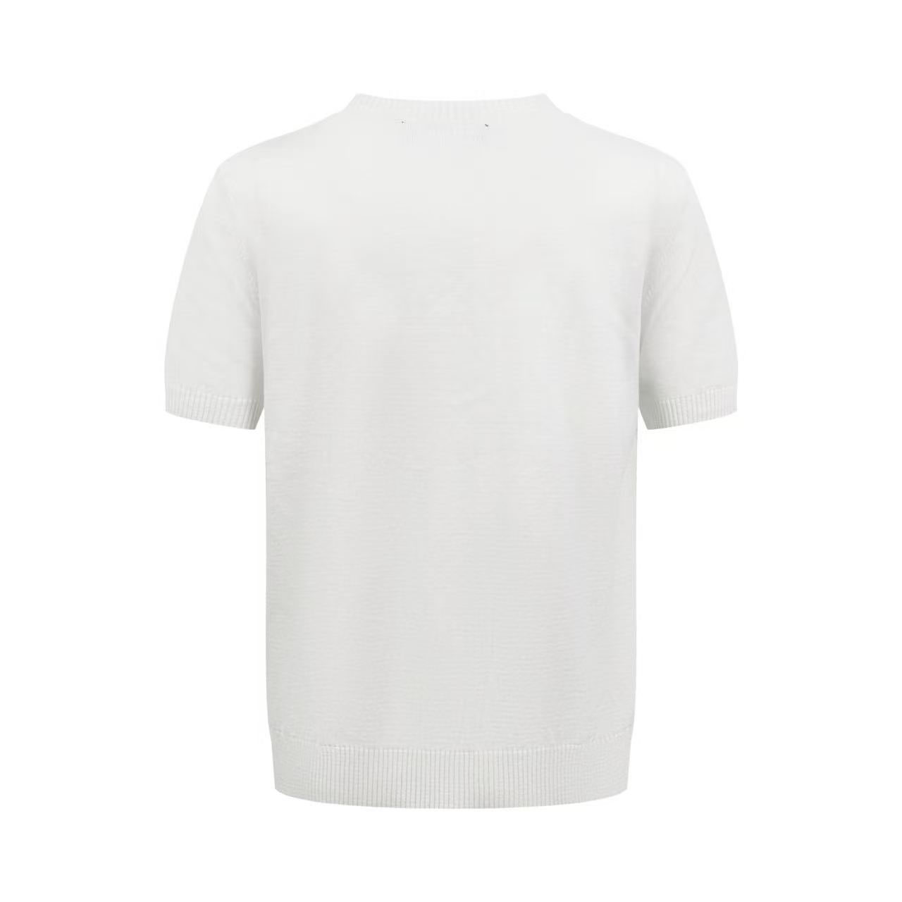Fendi White Cotton And Cashmere Jumper - FashionPlug