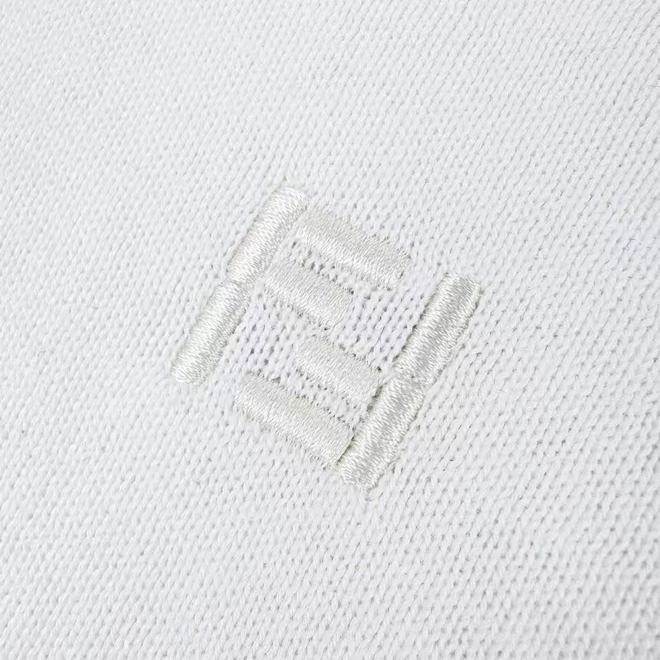 Fendi White Cotton And Cashmere Jumper - FashionPlug