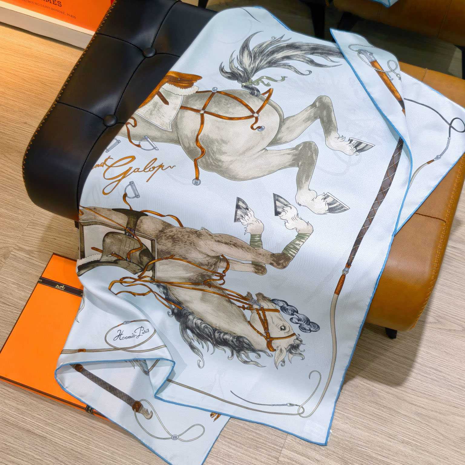 Hermes Grand Galop Scarf 90 - FashionPlug
