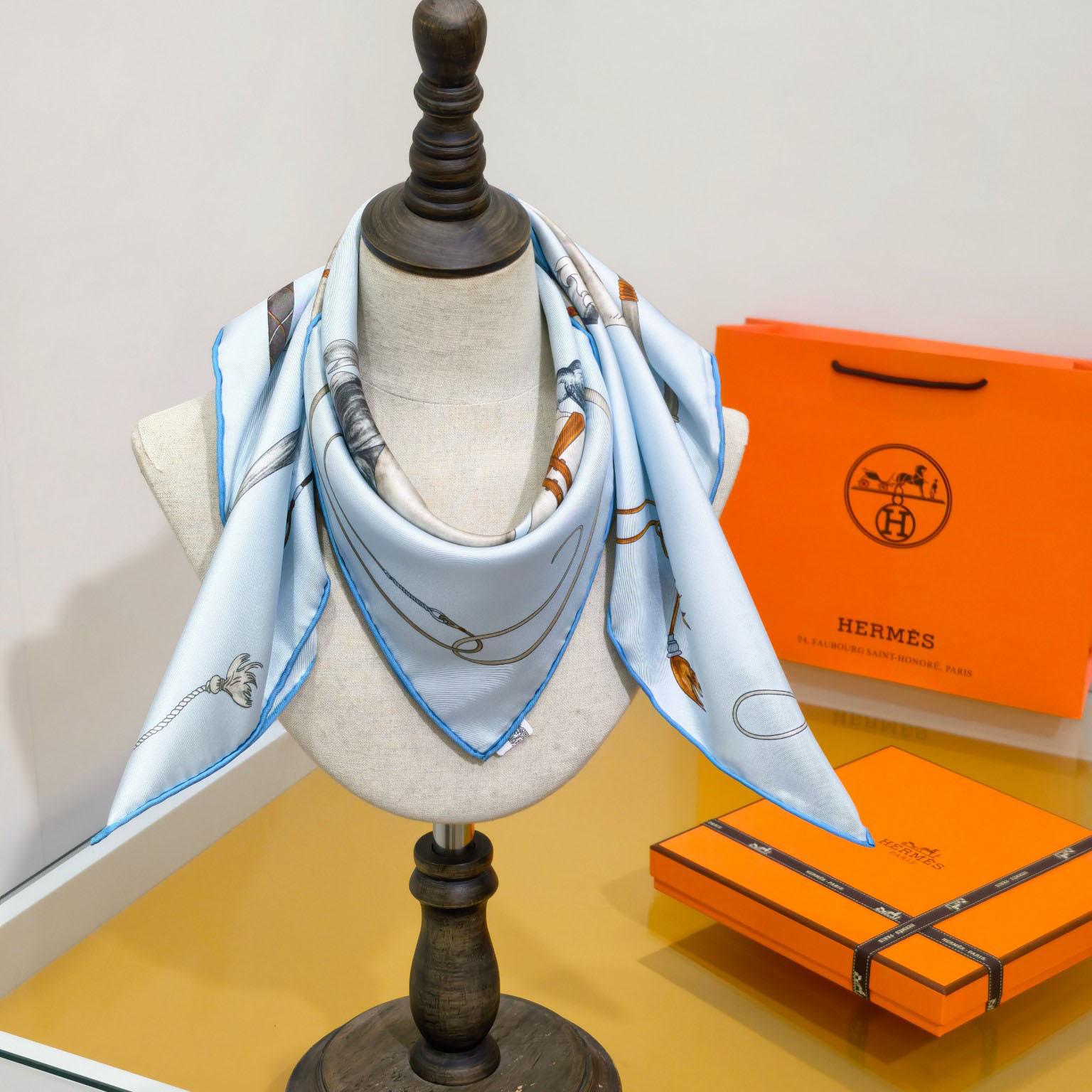 Hermes Grand Galop Scarf 90 - FashionPlug