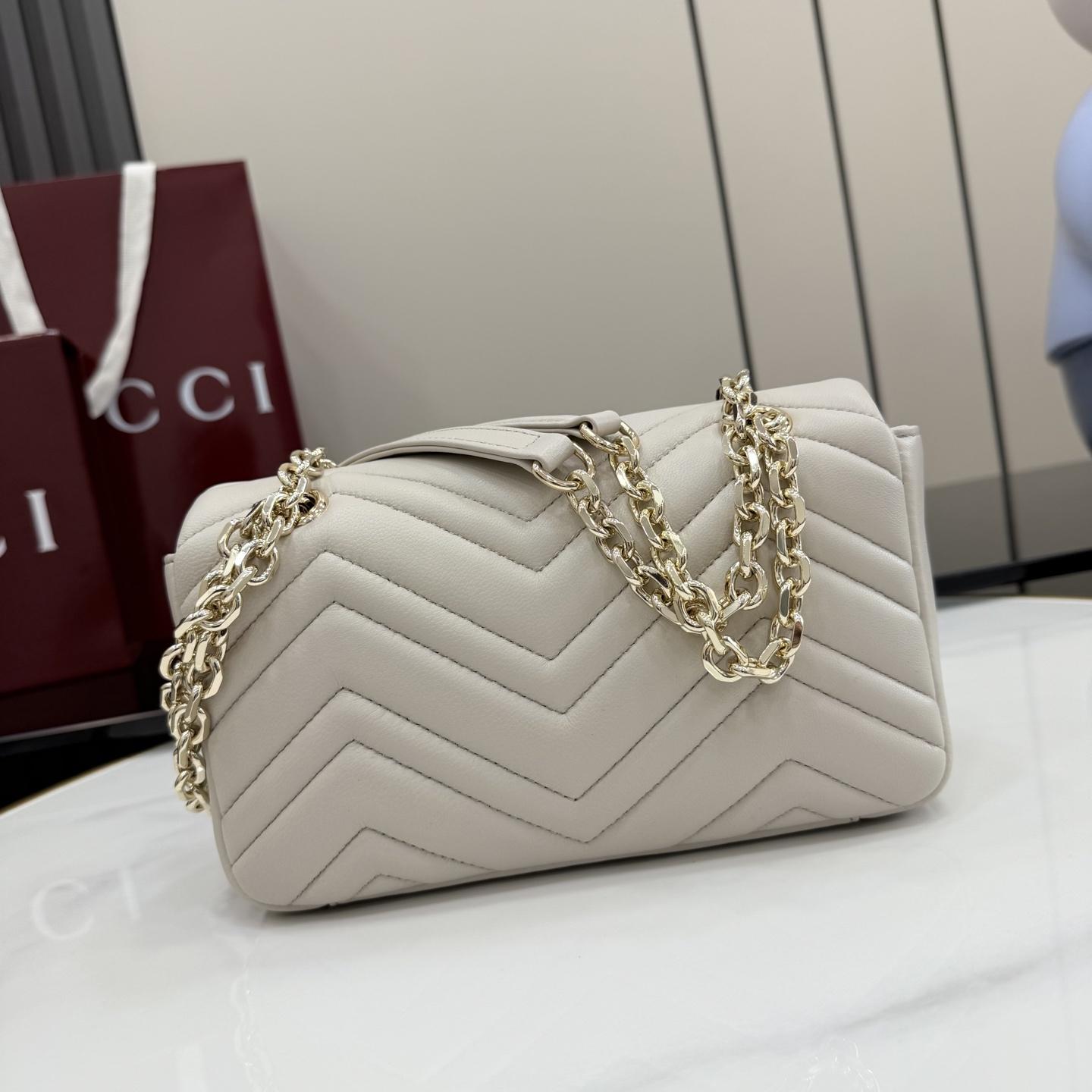 Gucci GG Marmont Small Shoulder Bag - FashionPlug