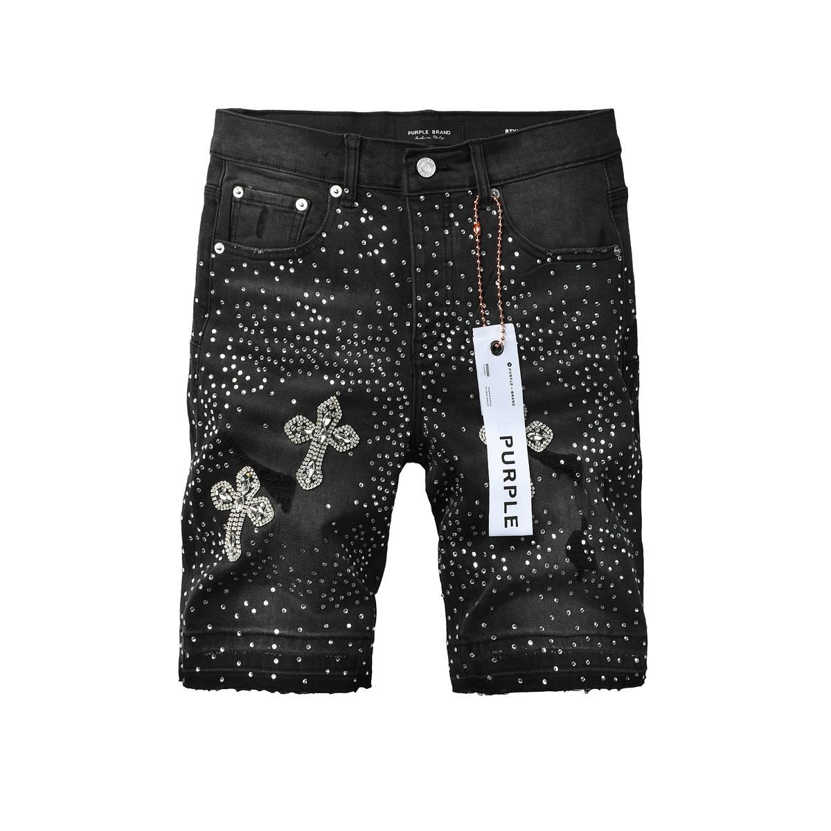 Purple-Brand Shorts   - FashionPlug