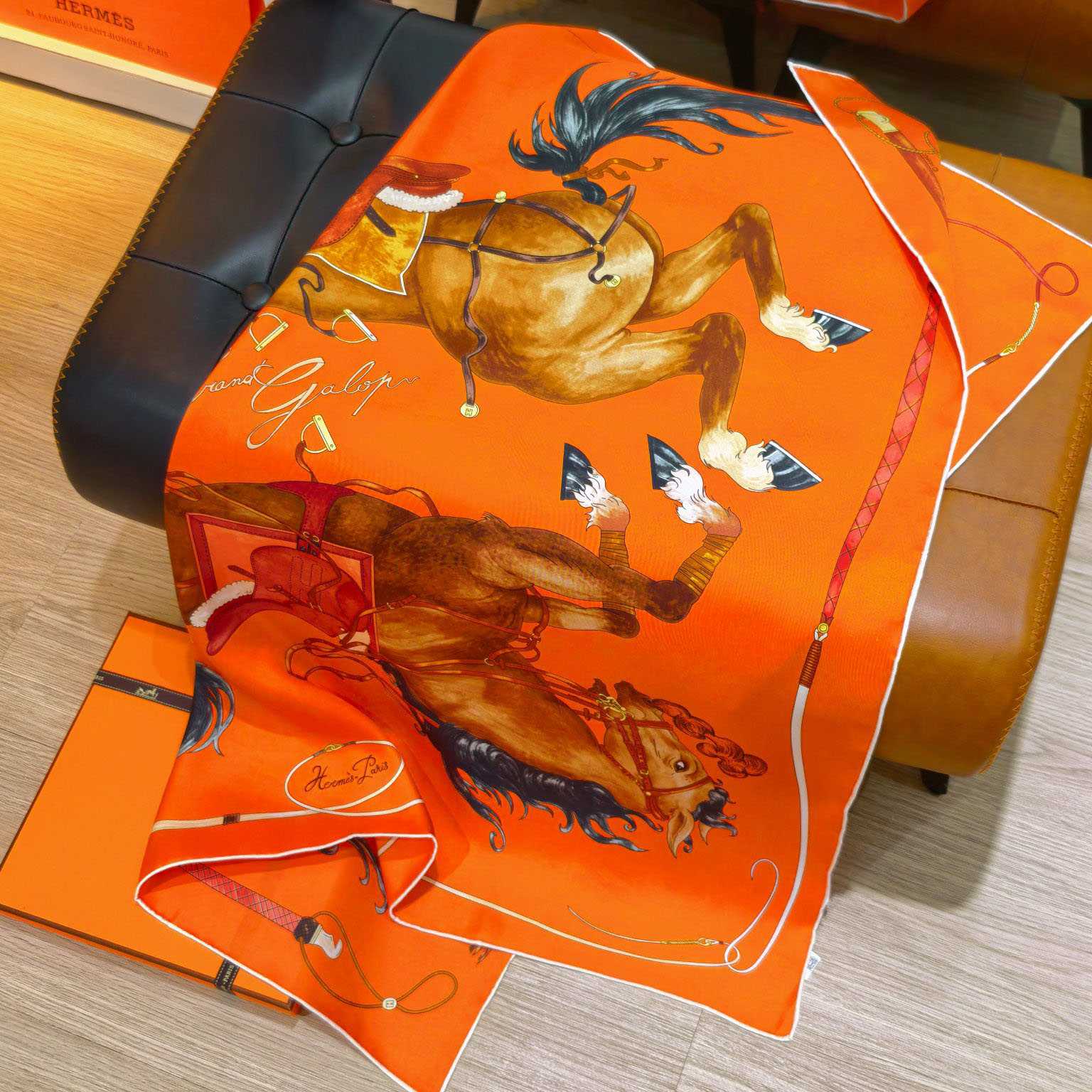 Hermes Grand Galop Scarf 90 - FashionPlug