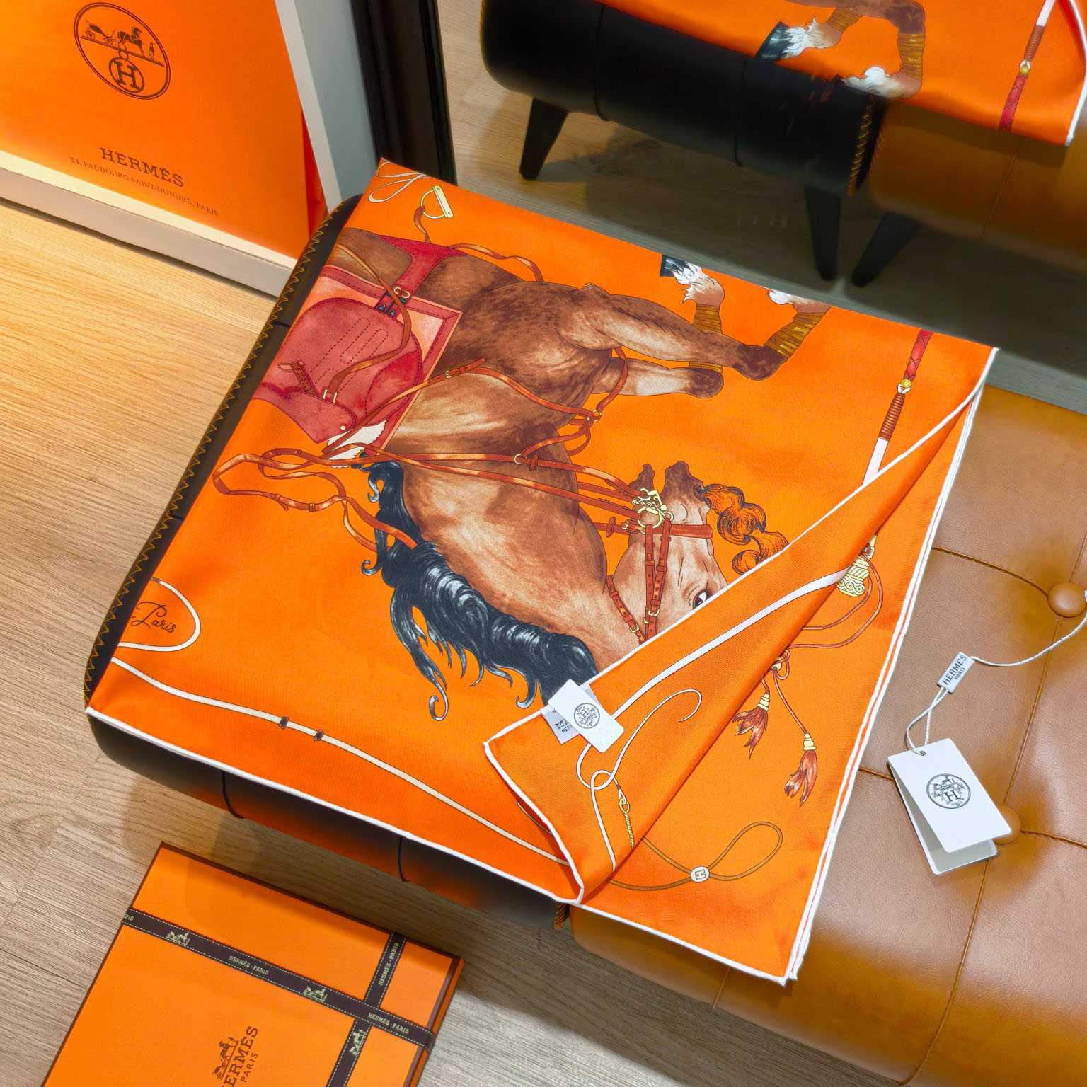 Hermes Grand Galop Scarf 90 - FashionPlug
