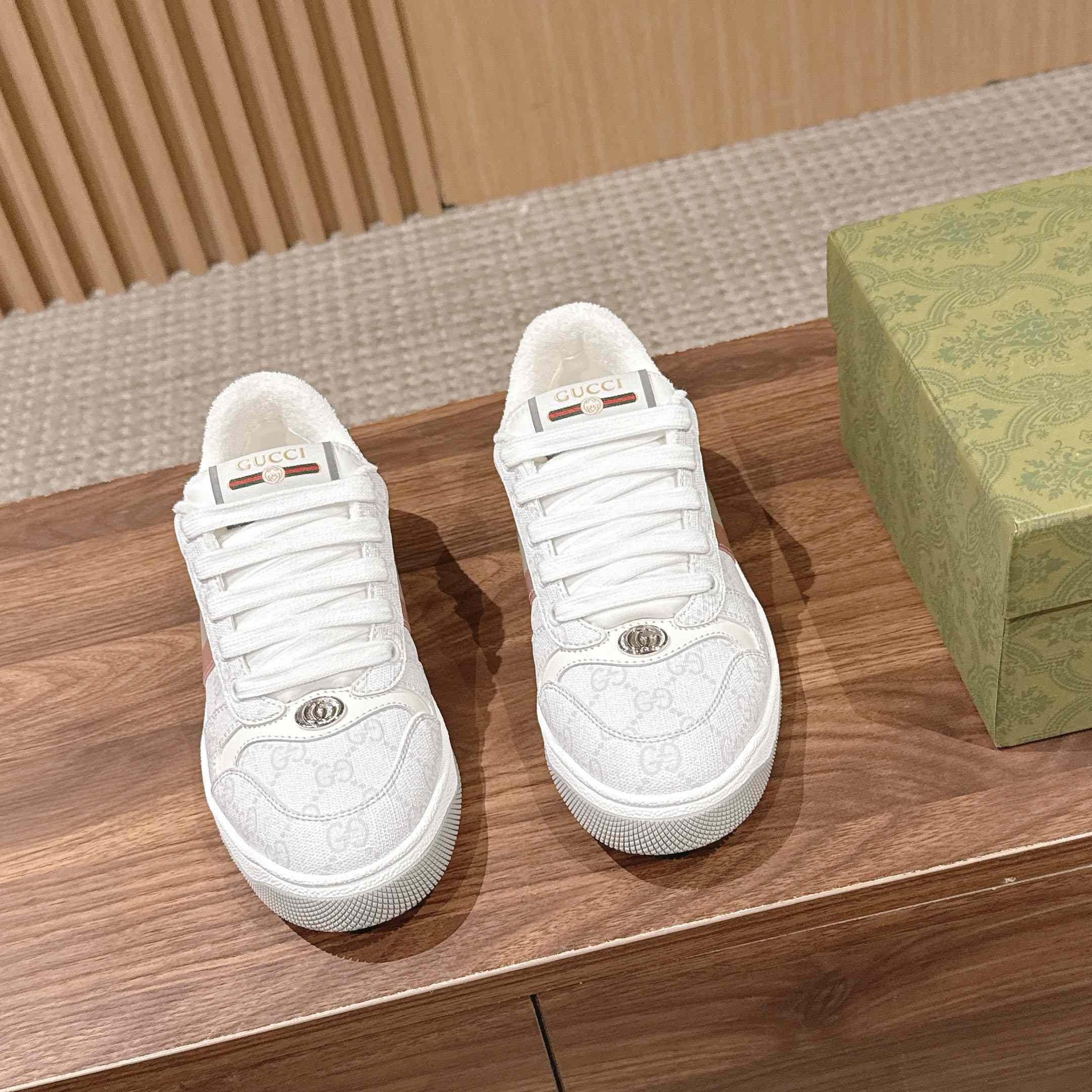 Gucci Screener GG Canvas Sneakers - FashionPlug