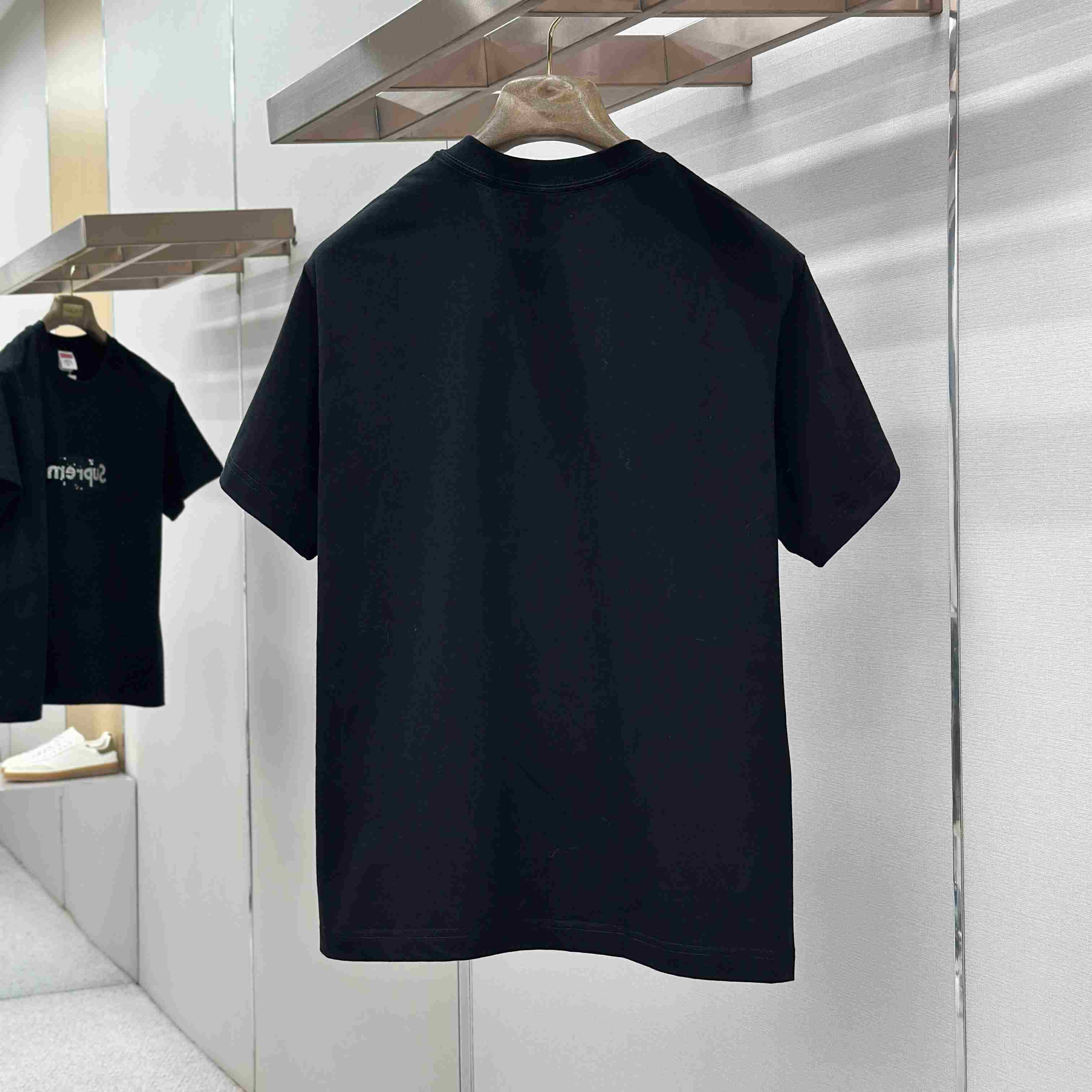 Supreme x Swarovski Box Logo T-Shirt - FashionPlug