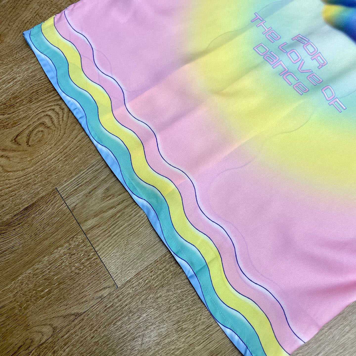 Casablanca Pink & Yellow 'For The Love Of Dance' Short Sleeve Shirt CA3575 - FashionPlug