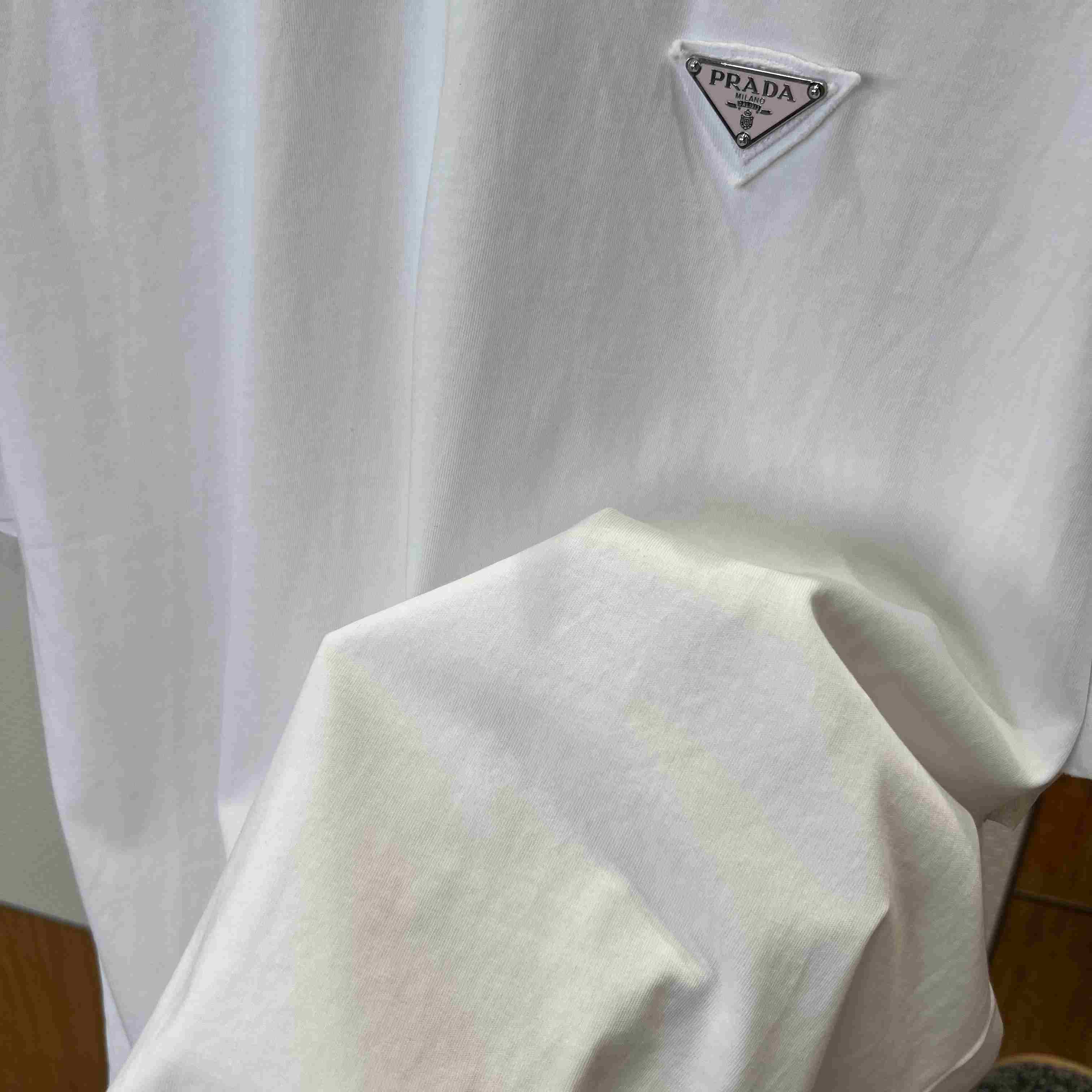 Prada Jersey T-shirt - FashionPlug