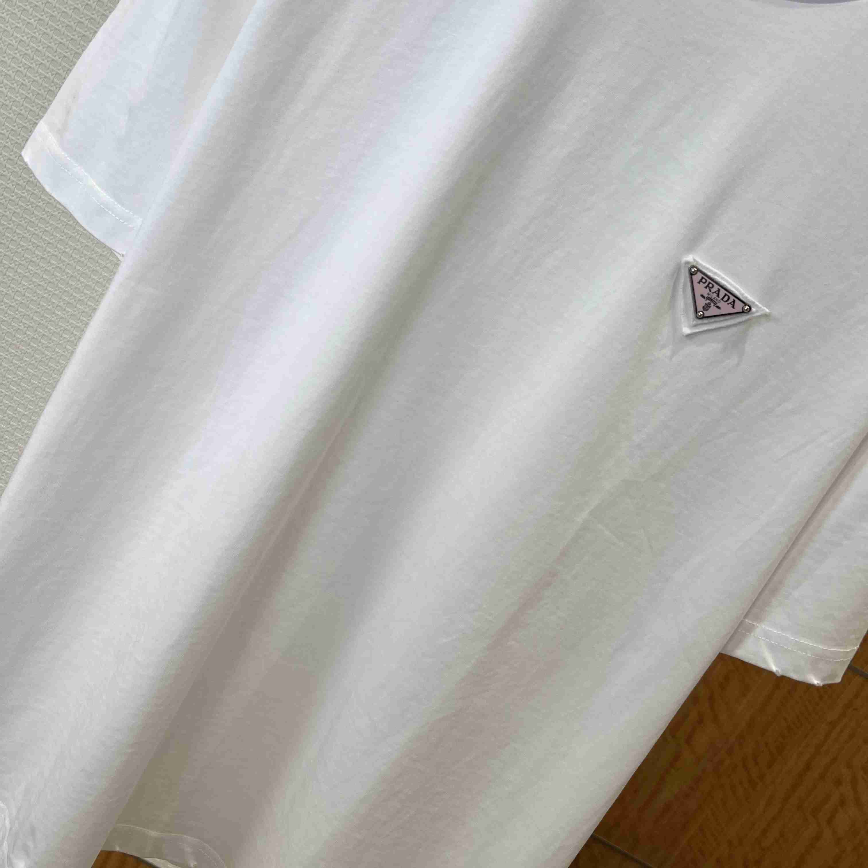 Prada Jersey T-shirt - FashionPlug