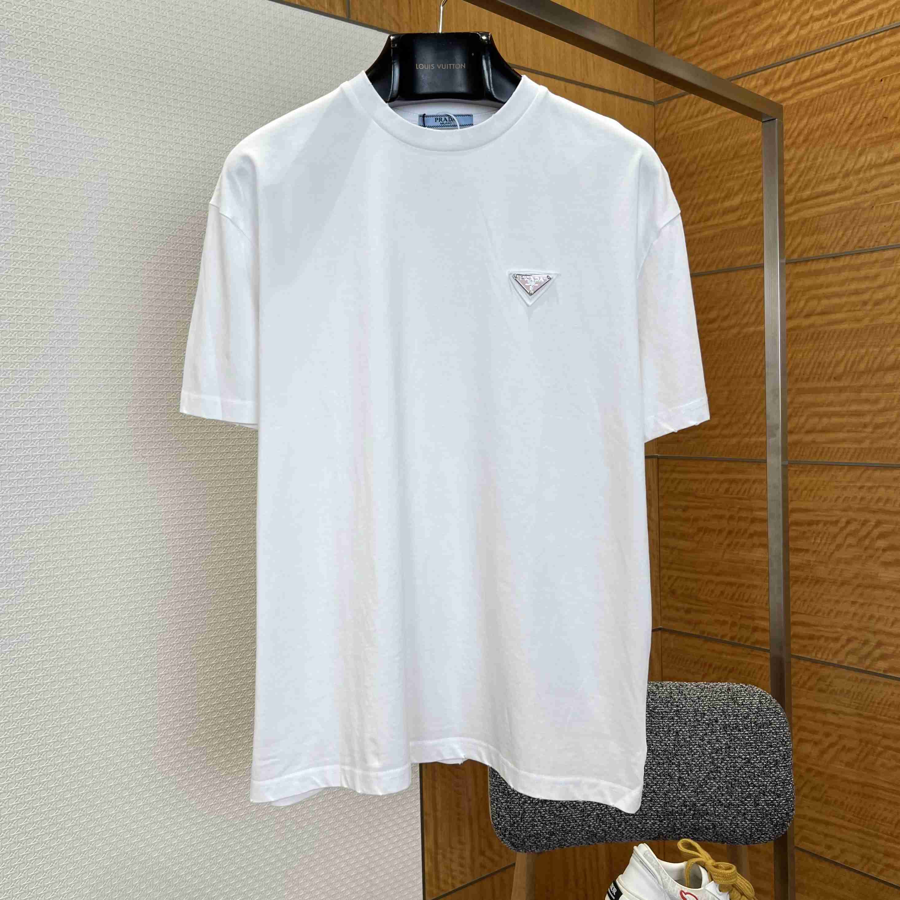 Prada Jersey T-shirt - FashionPlug