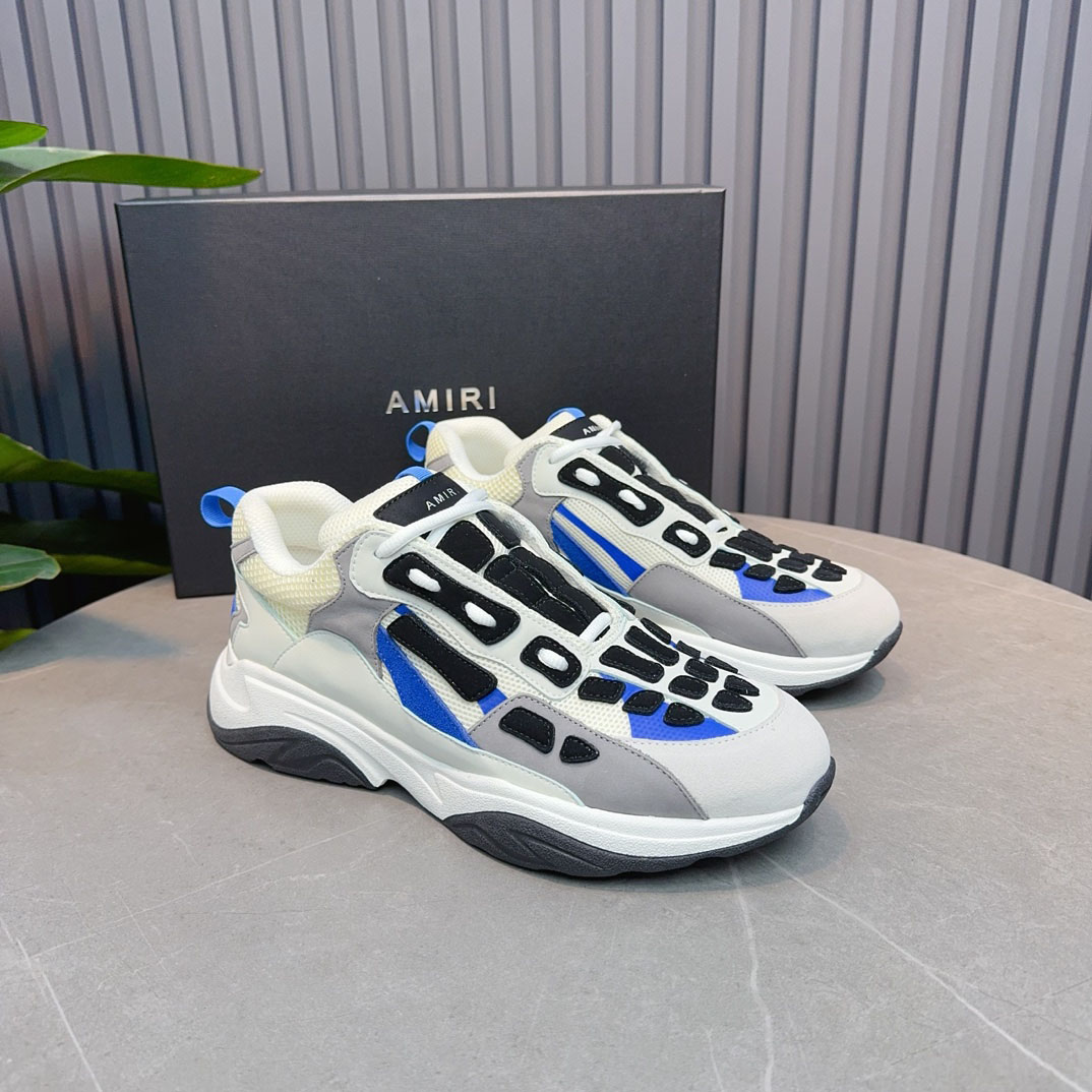Amiri Bone Runner 'Blue' - FashionPlug
