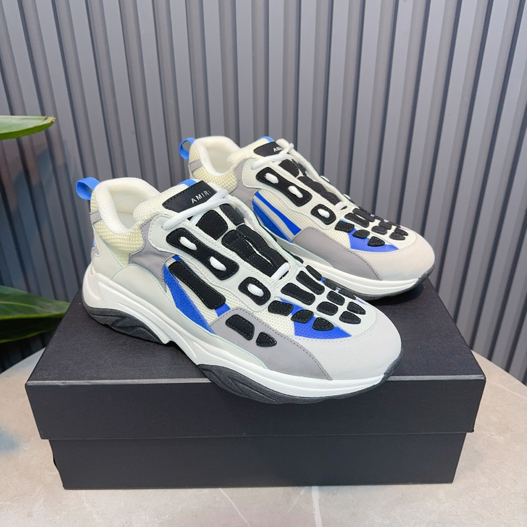Amiri Bone Runner 'Blue' - FashionPlug