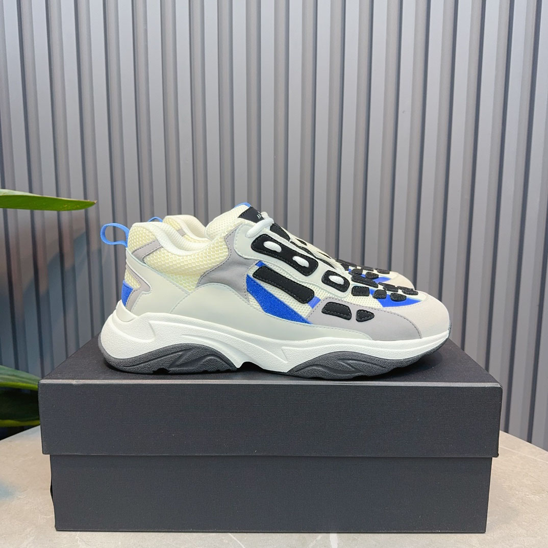 Amiri Bone Runner 'Blue' - FashionPlug