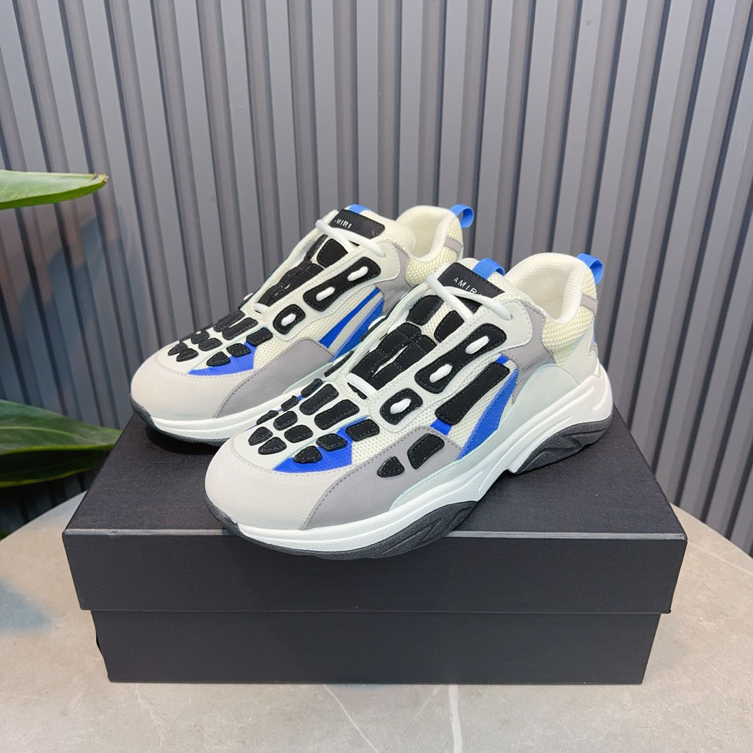 Amiri Bone Runner 'Blue' - FashionPlug