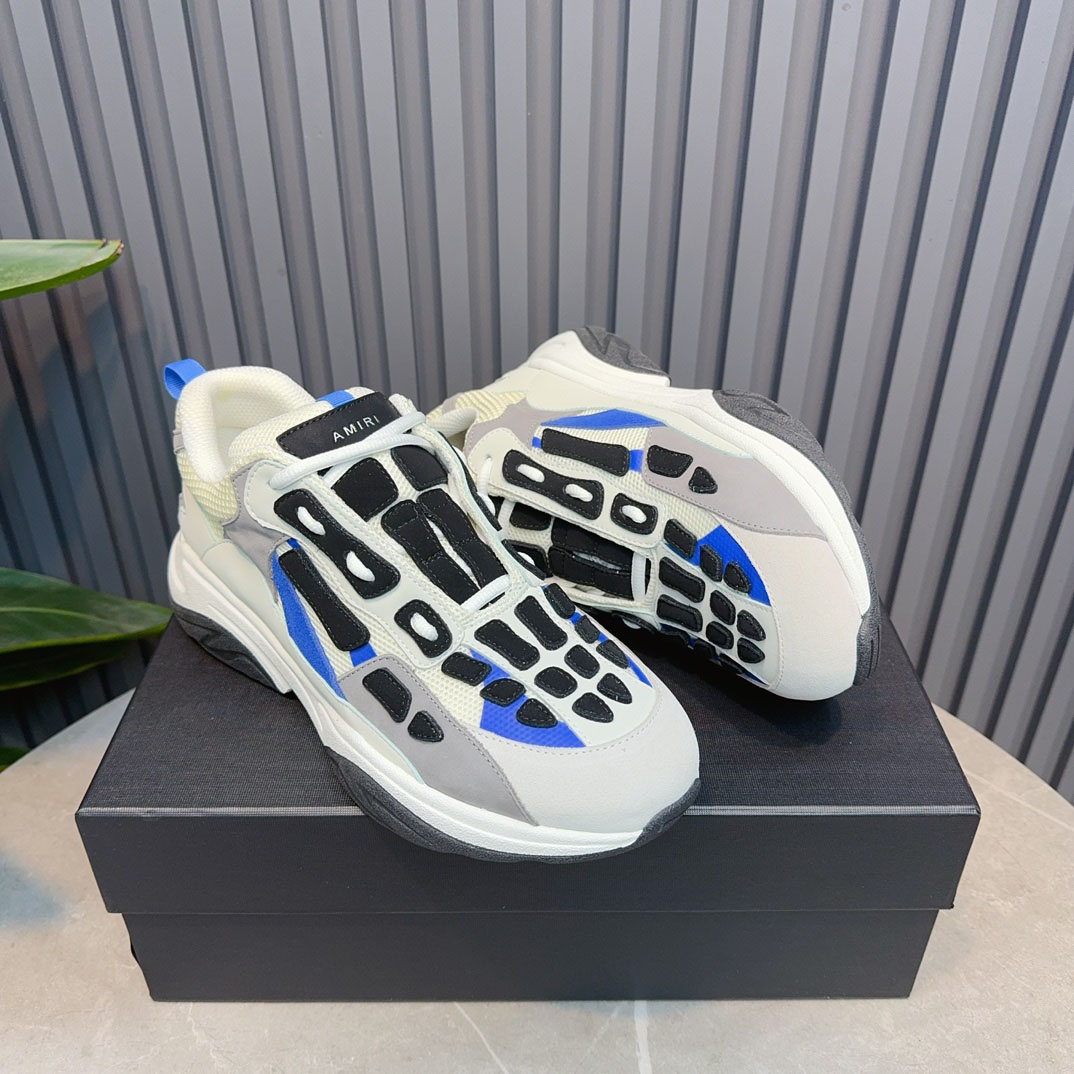 Amiri Bone Runner 'Blue' - FashionPlug