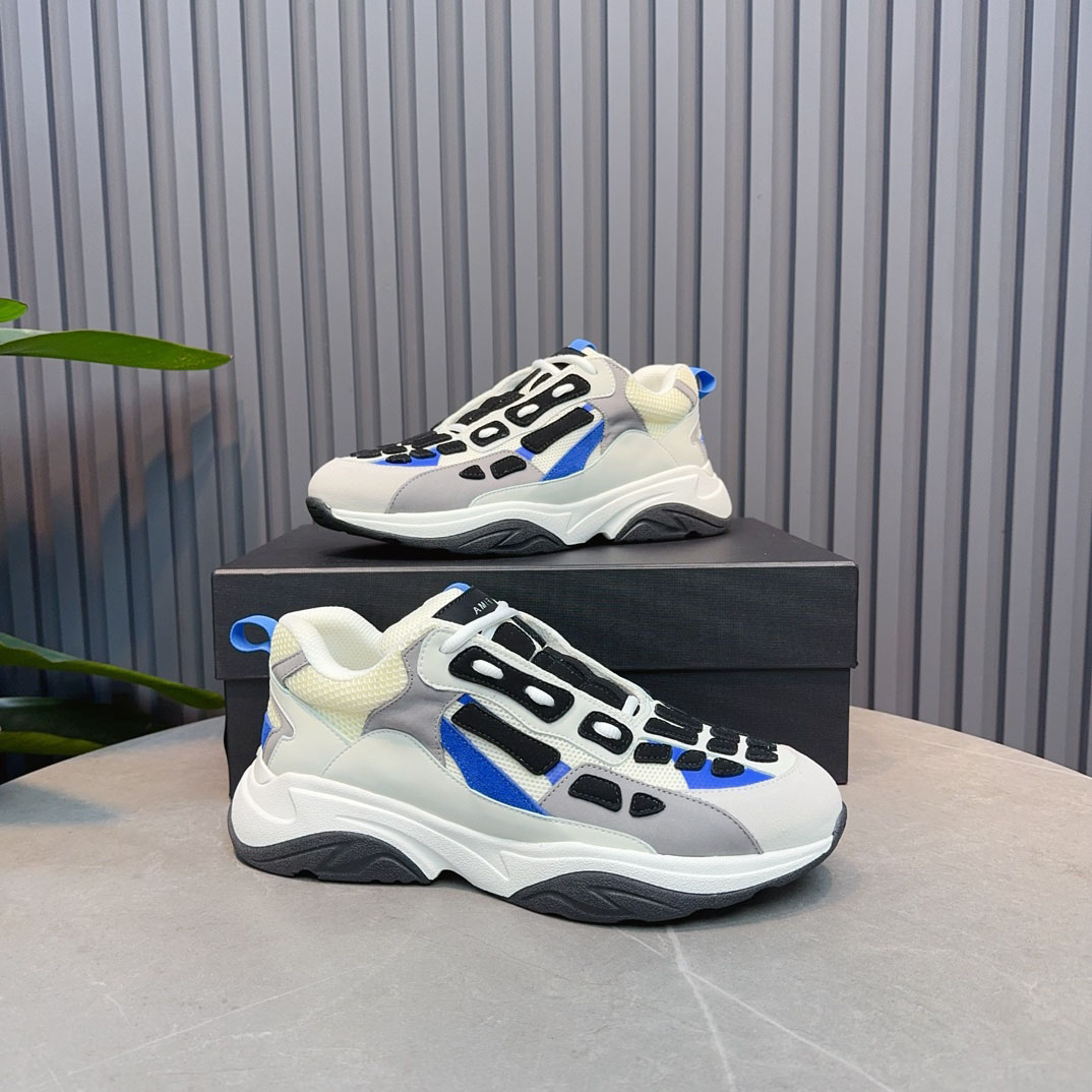 Amiri Bone Runner 'Blue' - FashionPlug