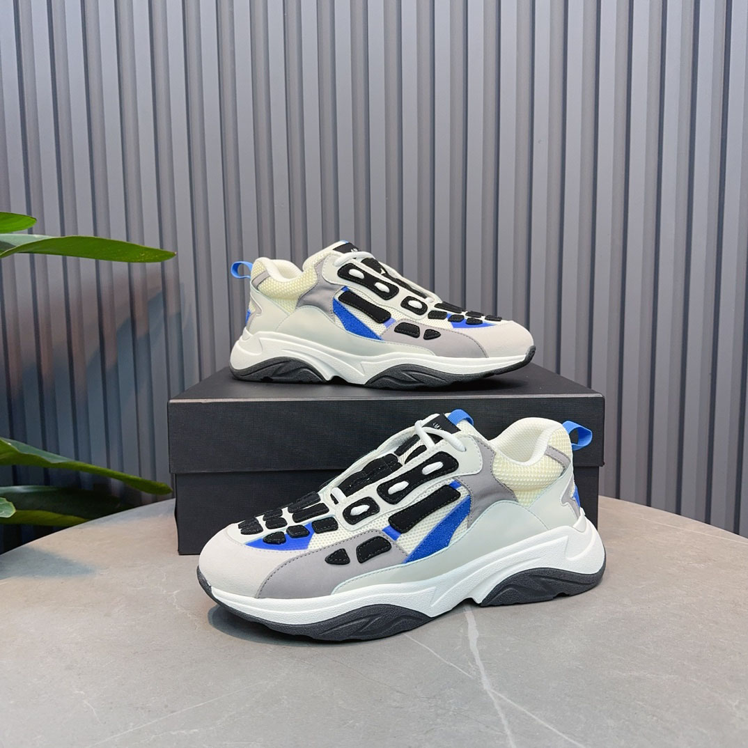 Amiri Bone Runner 'Blue' - FashionPlug