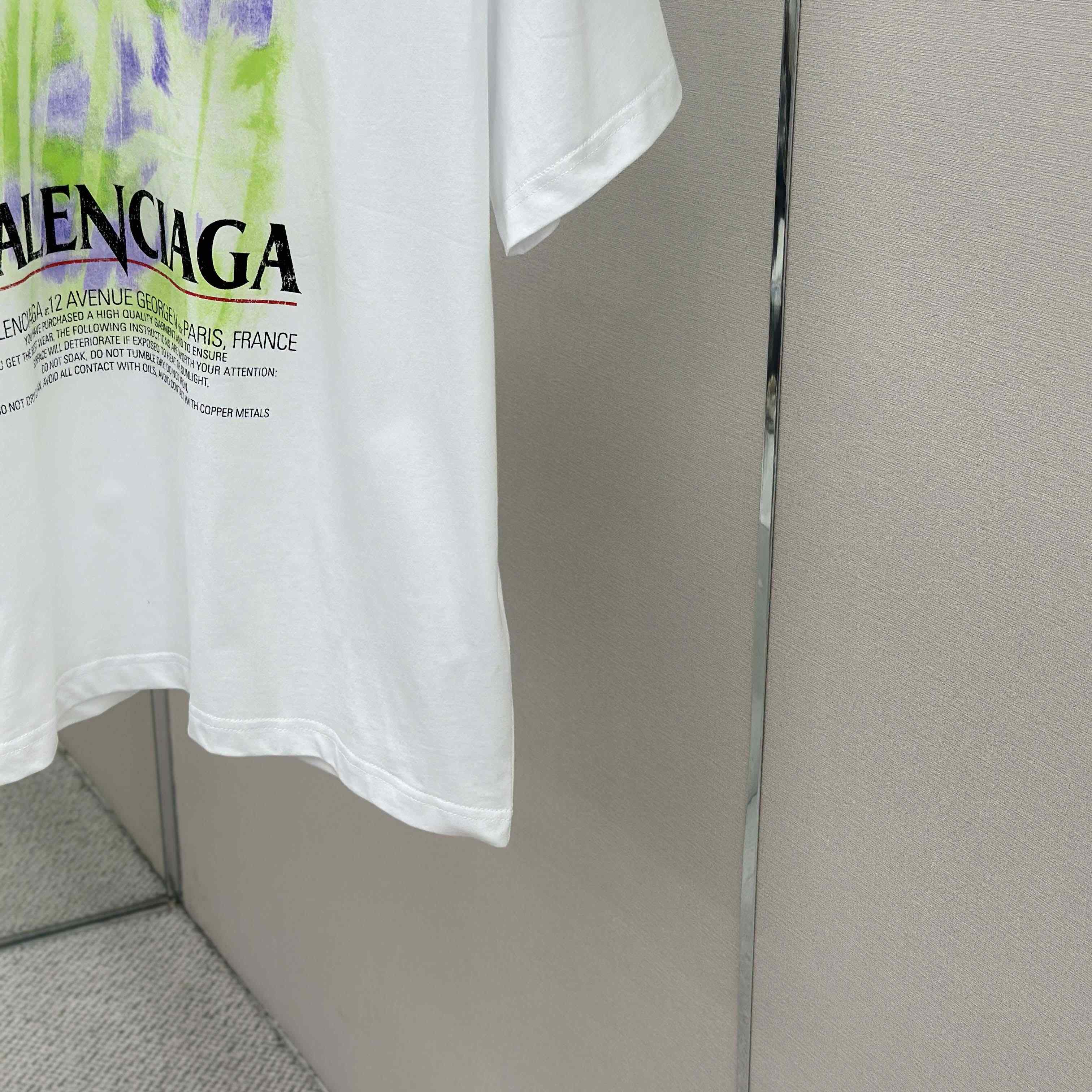 Balenciaga The Window Medium Fit T-Shirt  - FashionPlug