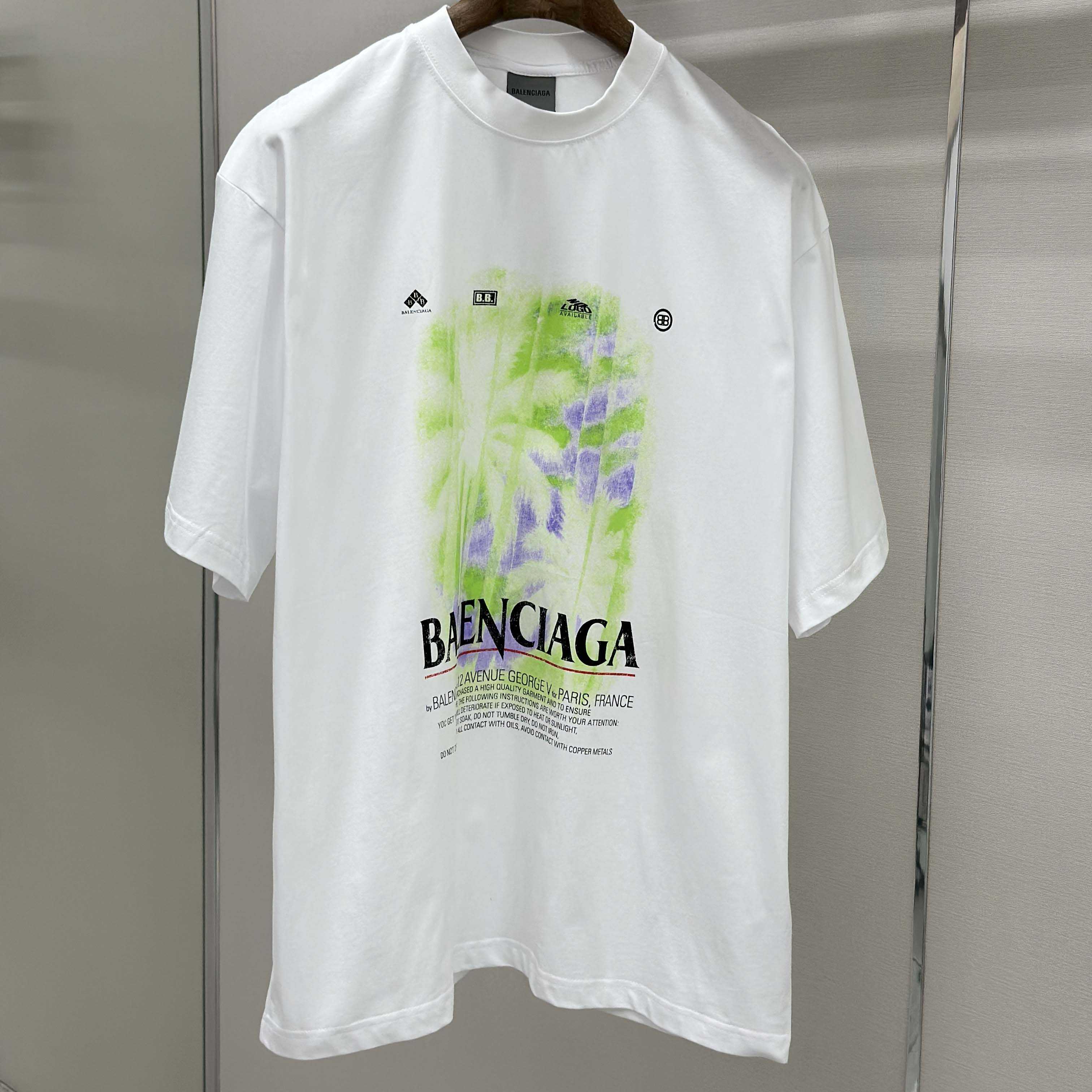 Balenciaga The Window Medium Fit T-Shirt  - FashionPlug