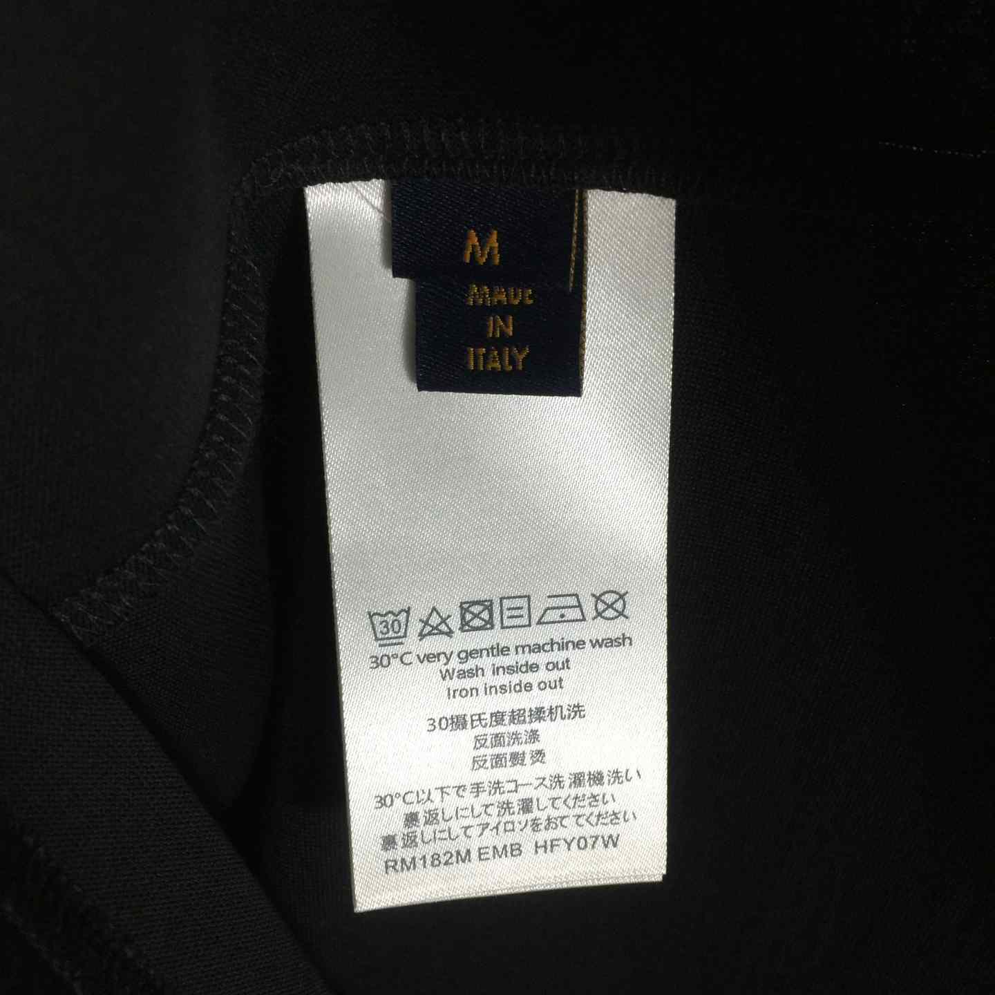 Louis Vuitton Logo Cotton T-Shirt  - FashionPlug