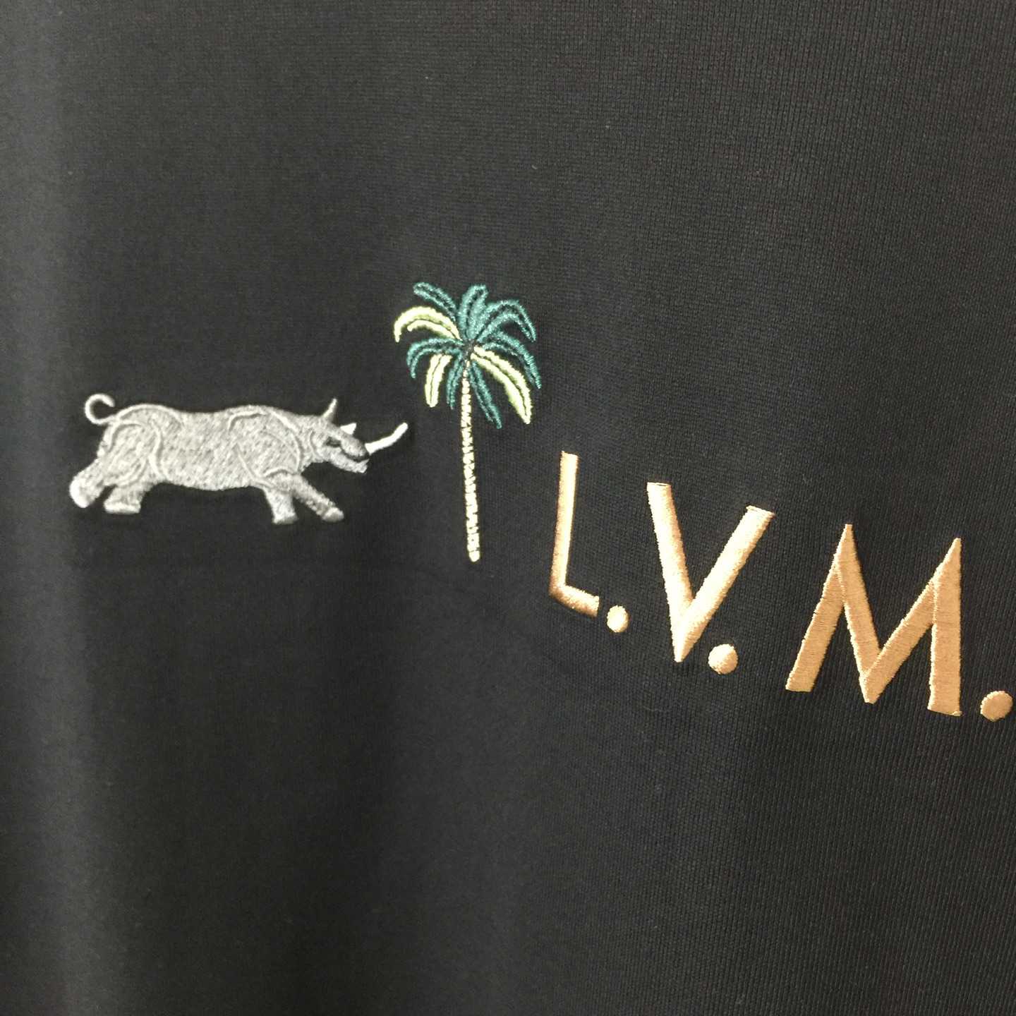 Louis Vuitton Logo Cotton T-Shirt  - FashionPlug