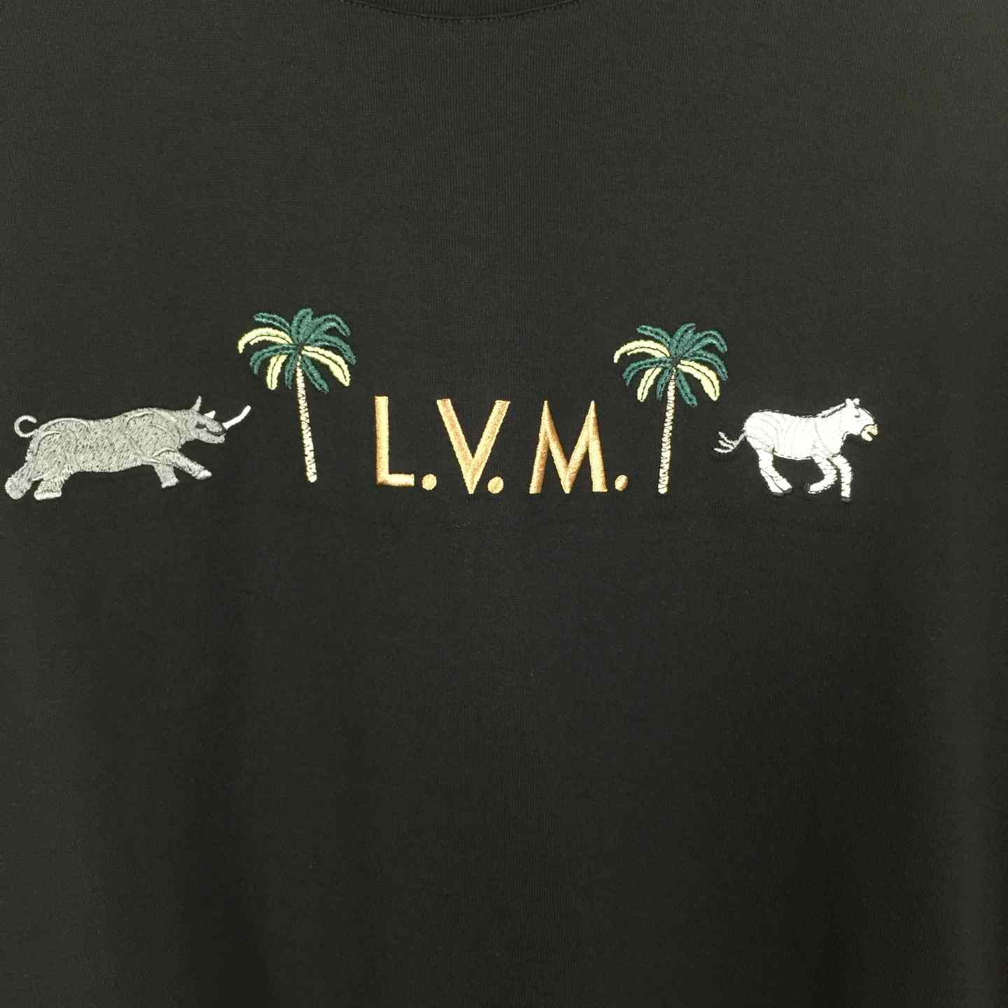 Louis Vuitton Logo Cotton T-Shirt  - FashionPlug